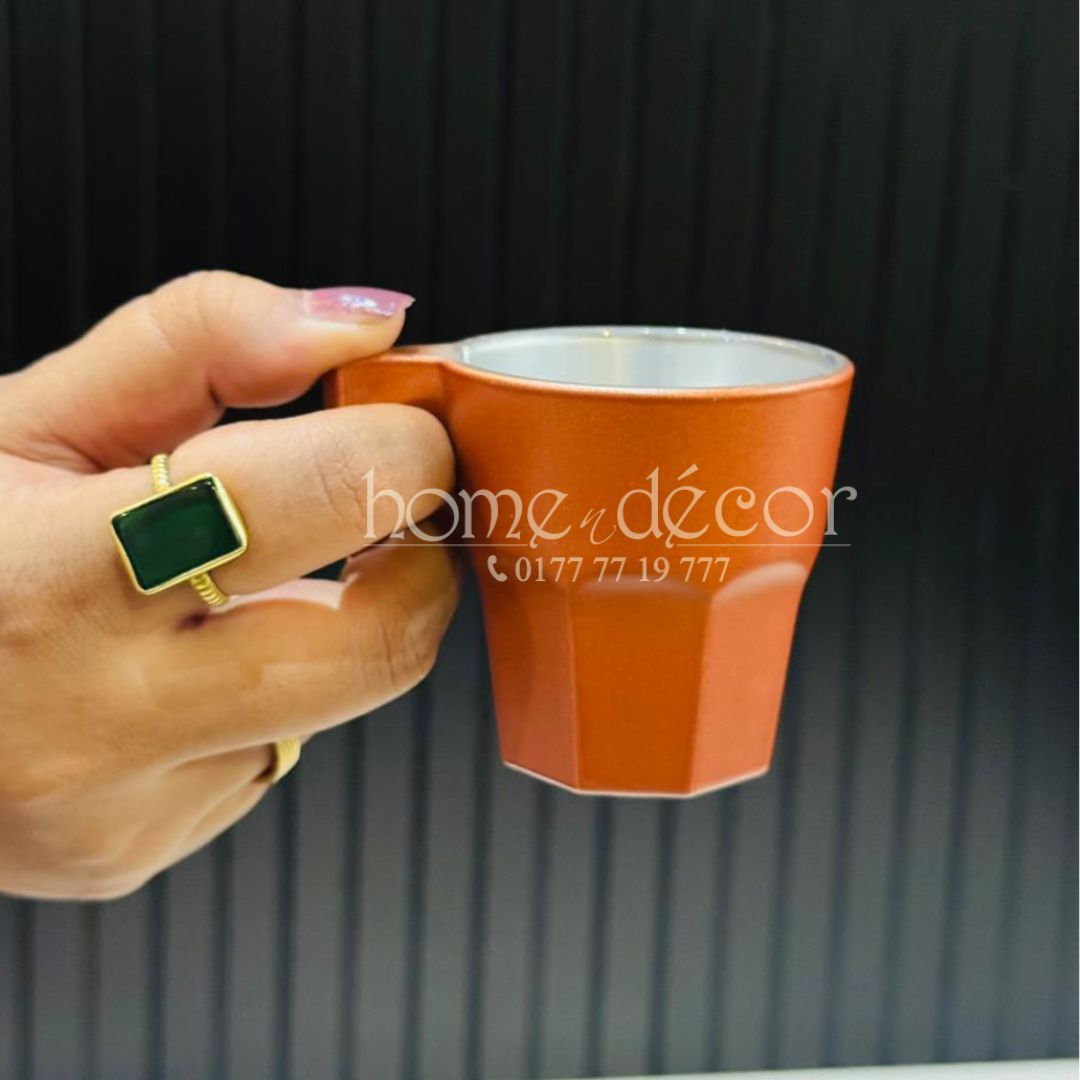 Multi- Colored Unbreakable Espresso set- 4 Pcs Set