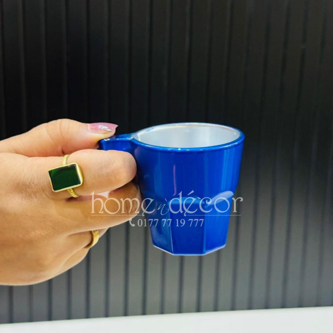 Multi- Colored Unbreakable Espresso set- 4 Pcs Set