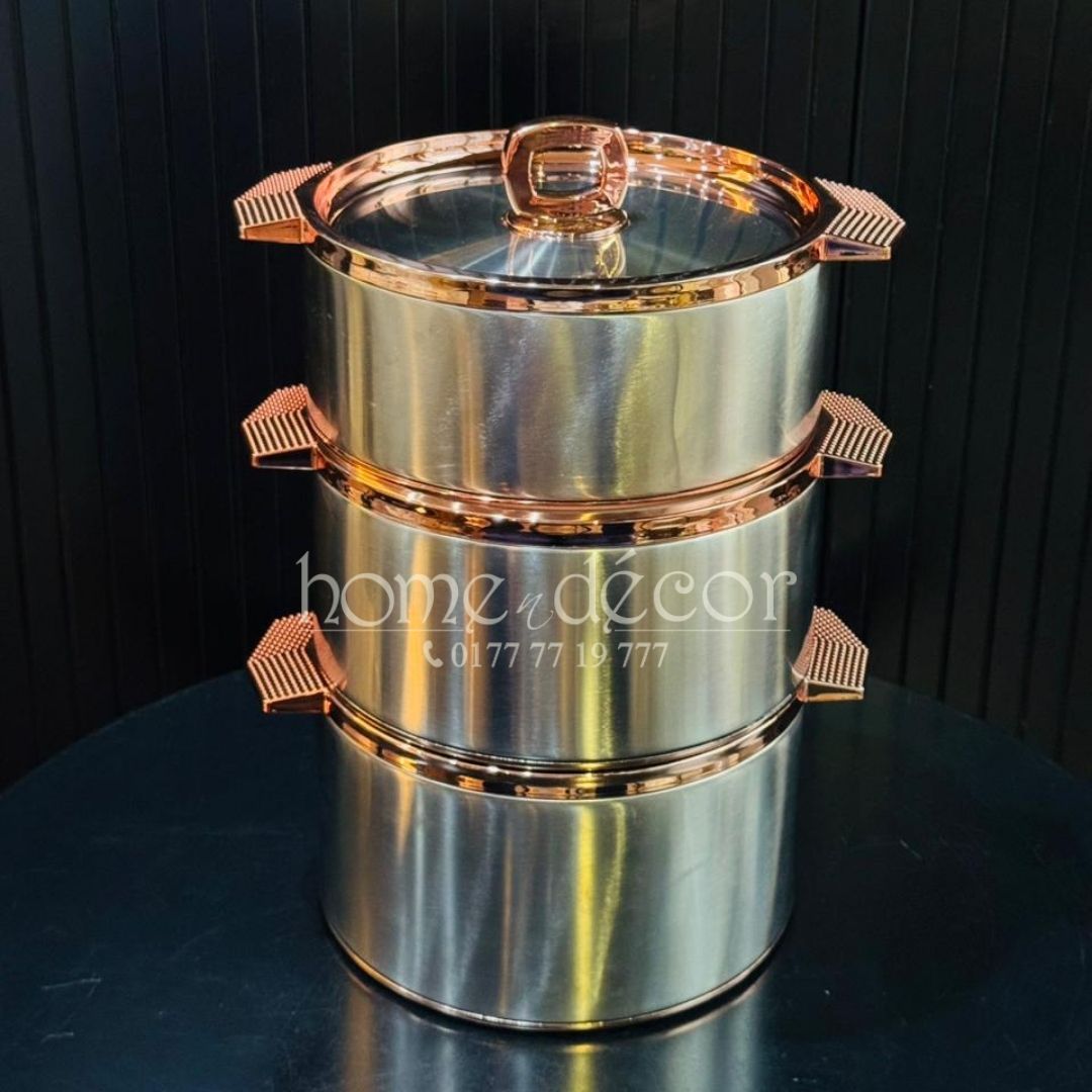 Keep Food Warm Hot Pots - Casserole Look 3 different size