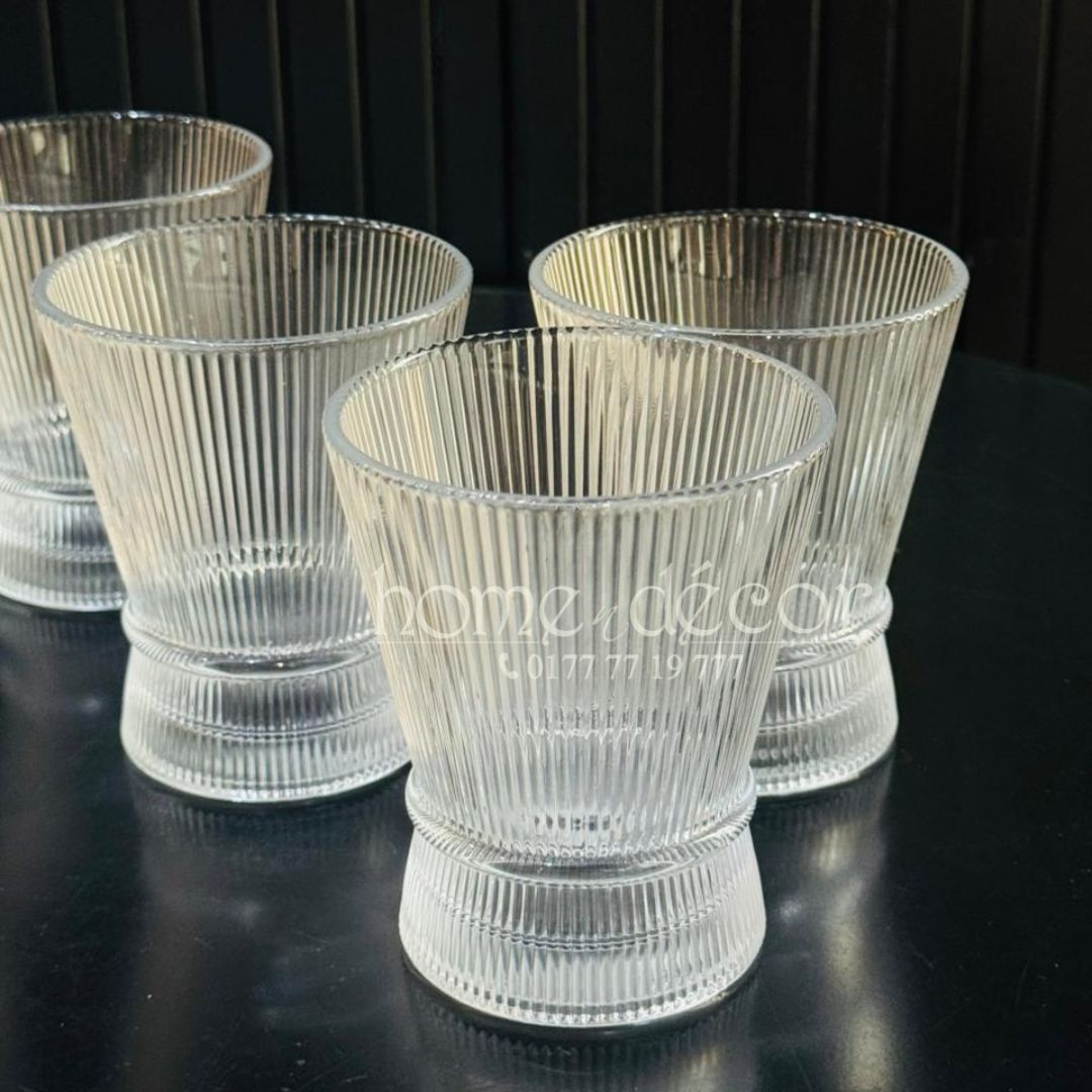 Glass Set Transparent- 6 pcs