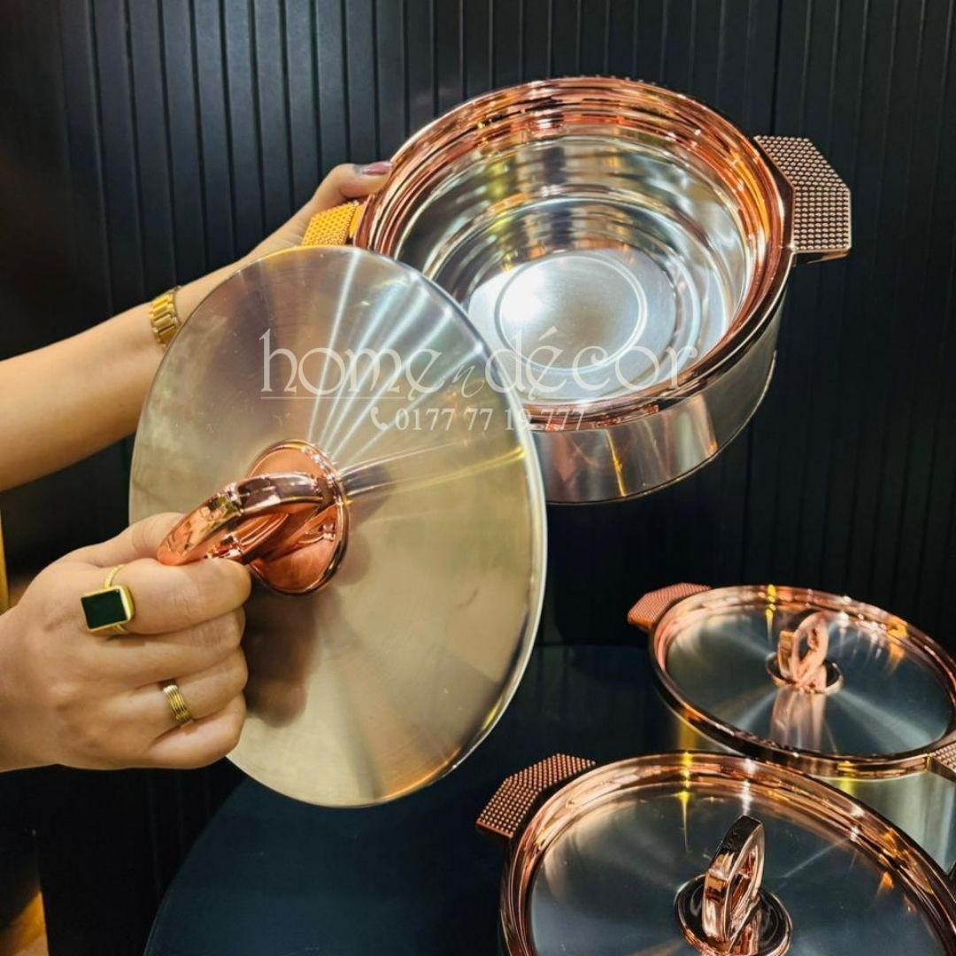 Keep Food Warm Hot Pots - Casserole Look 3 different size