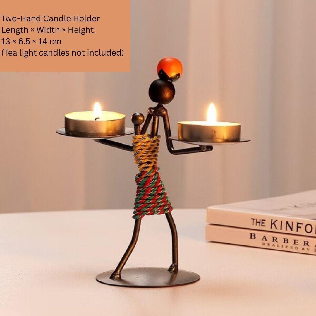 Figure Candle Holder- 2 different model