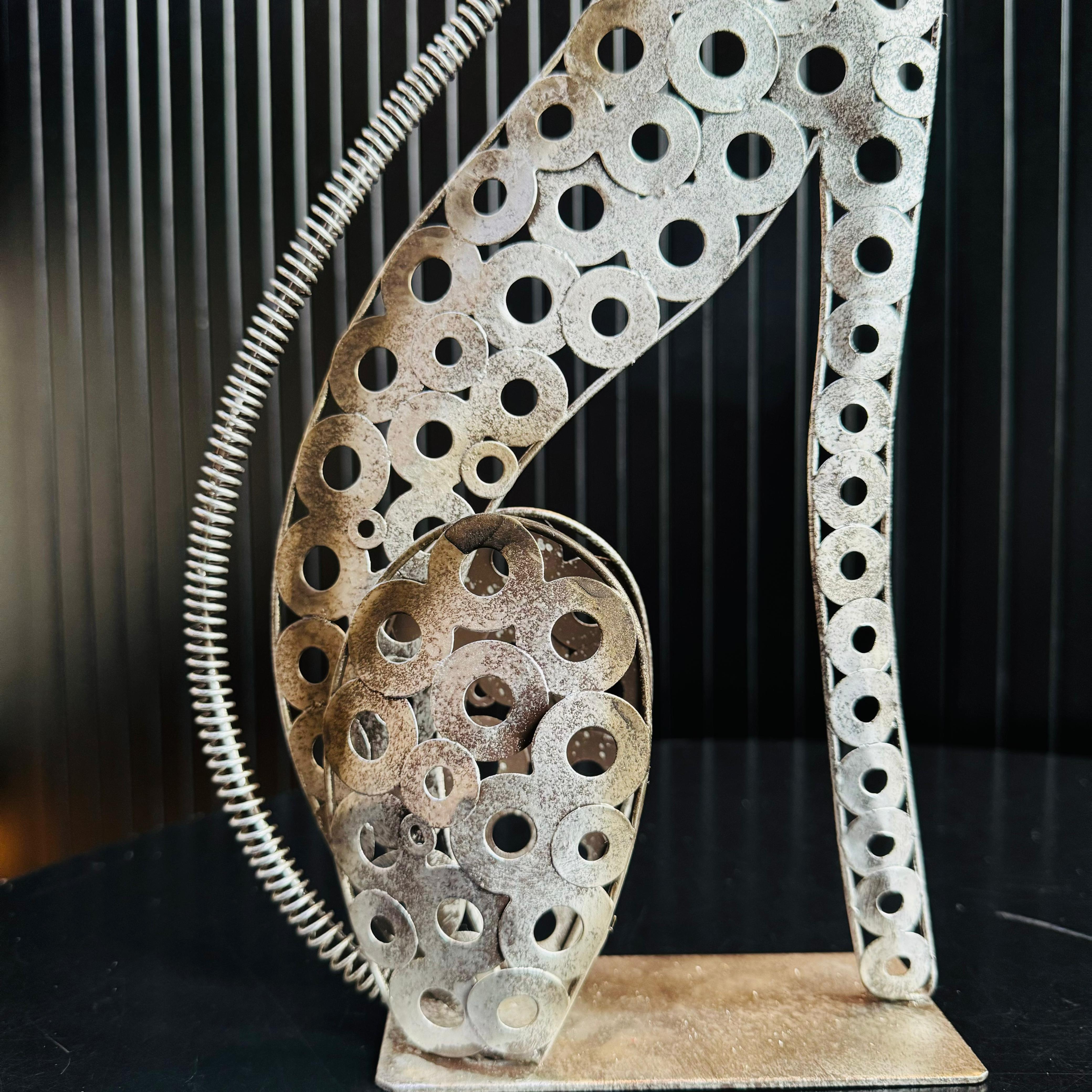 Bronze metal cool cats- 2 pieces set