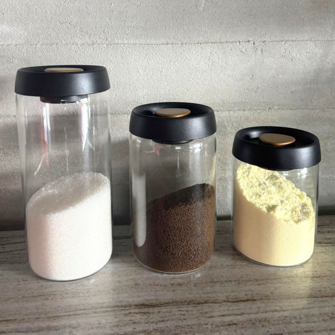 Airtight Jars- 3 different size