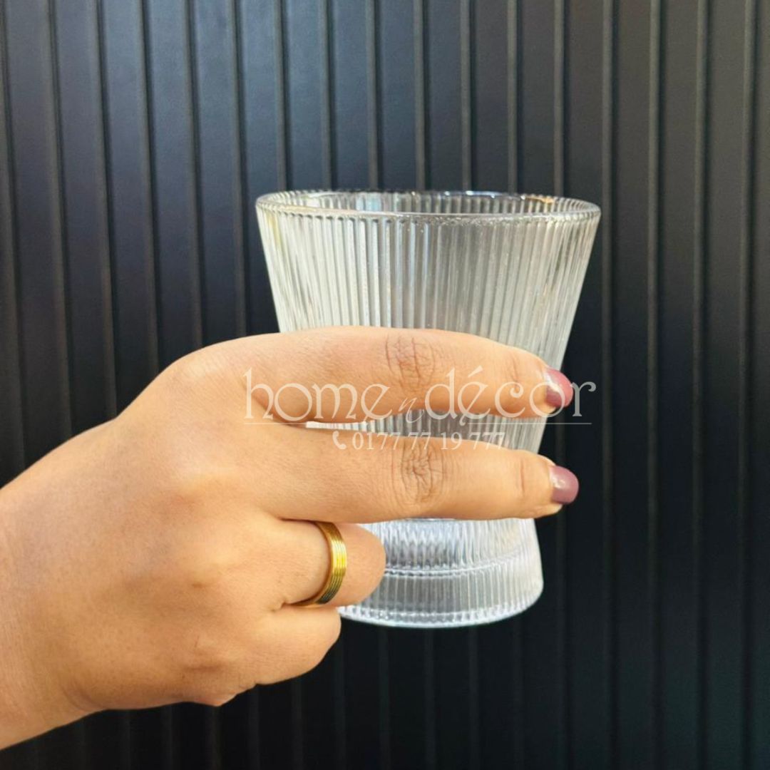 Glass Set Transparent- 6 pcs