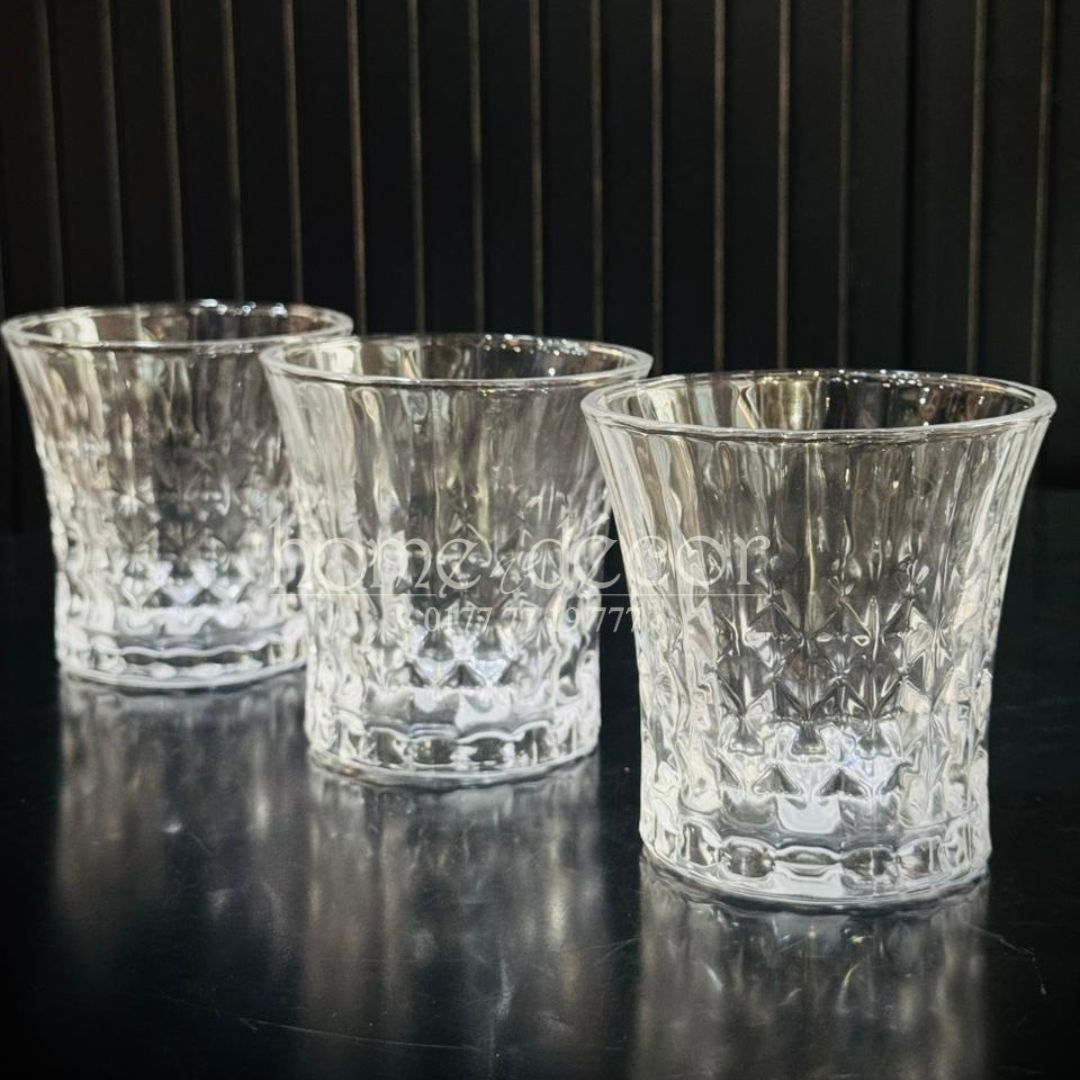 Geometric  Glass Set 6 pcs