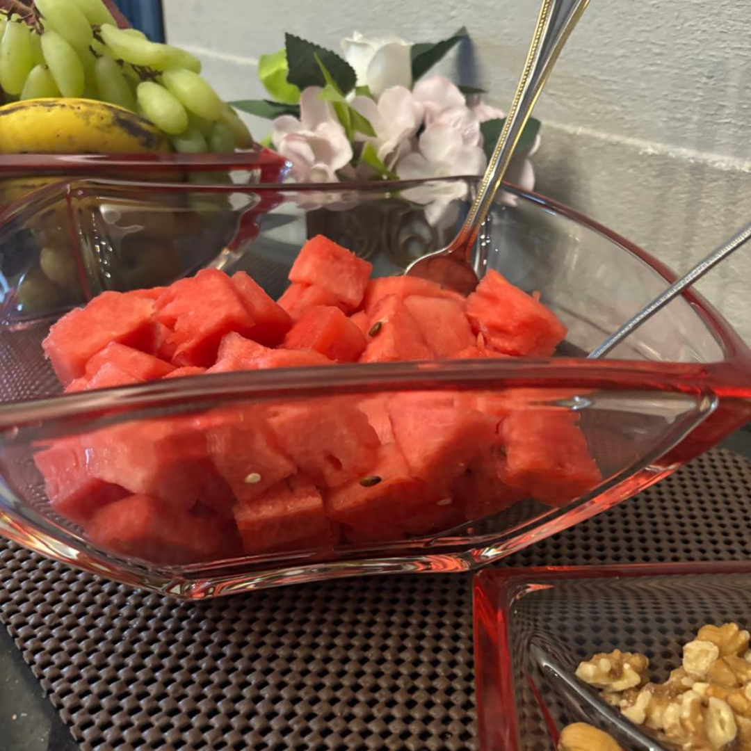 German Walther Glass Serving bowl 3 pcs set