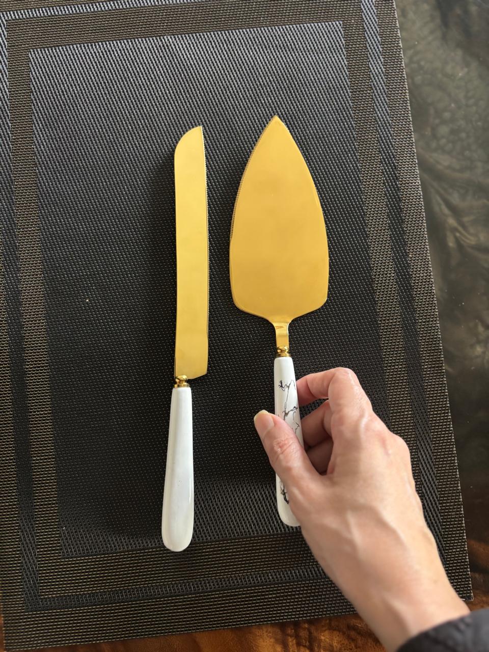 Cake Knife & Server 2 pcs set