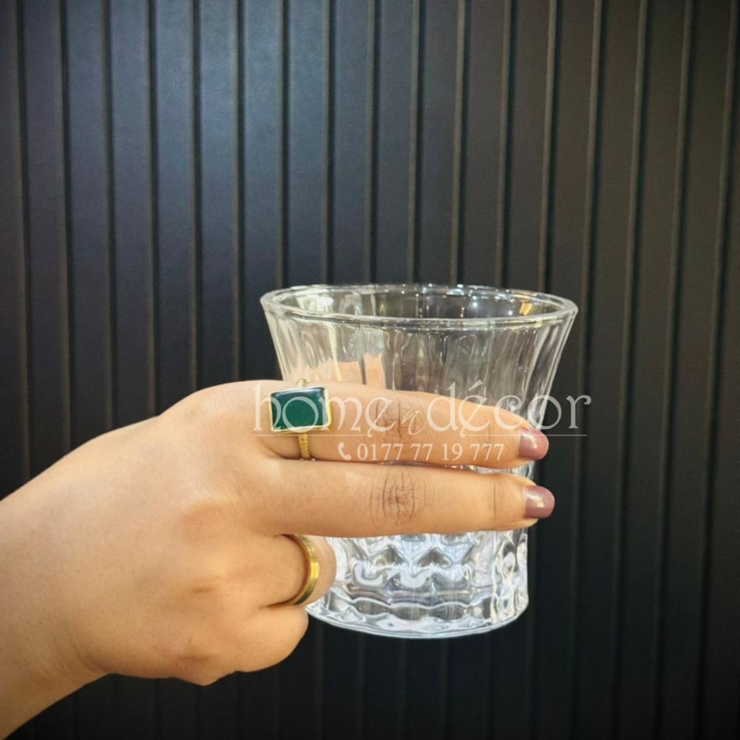 Geometric  Glass Set 6 pcs