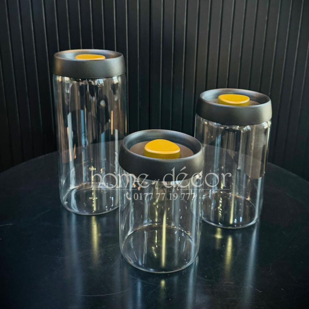 Airtight Jars- 3 Pcs set