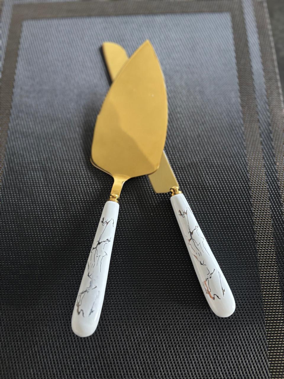 Cake Knife & Server 2 pcs set