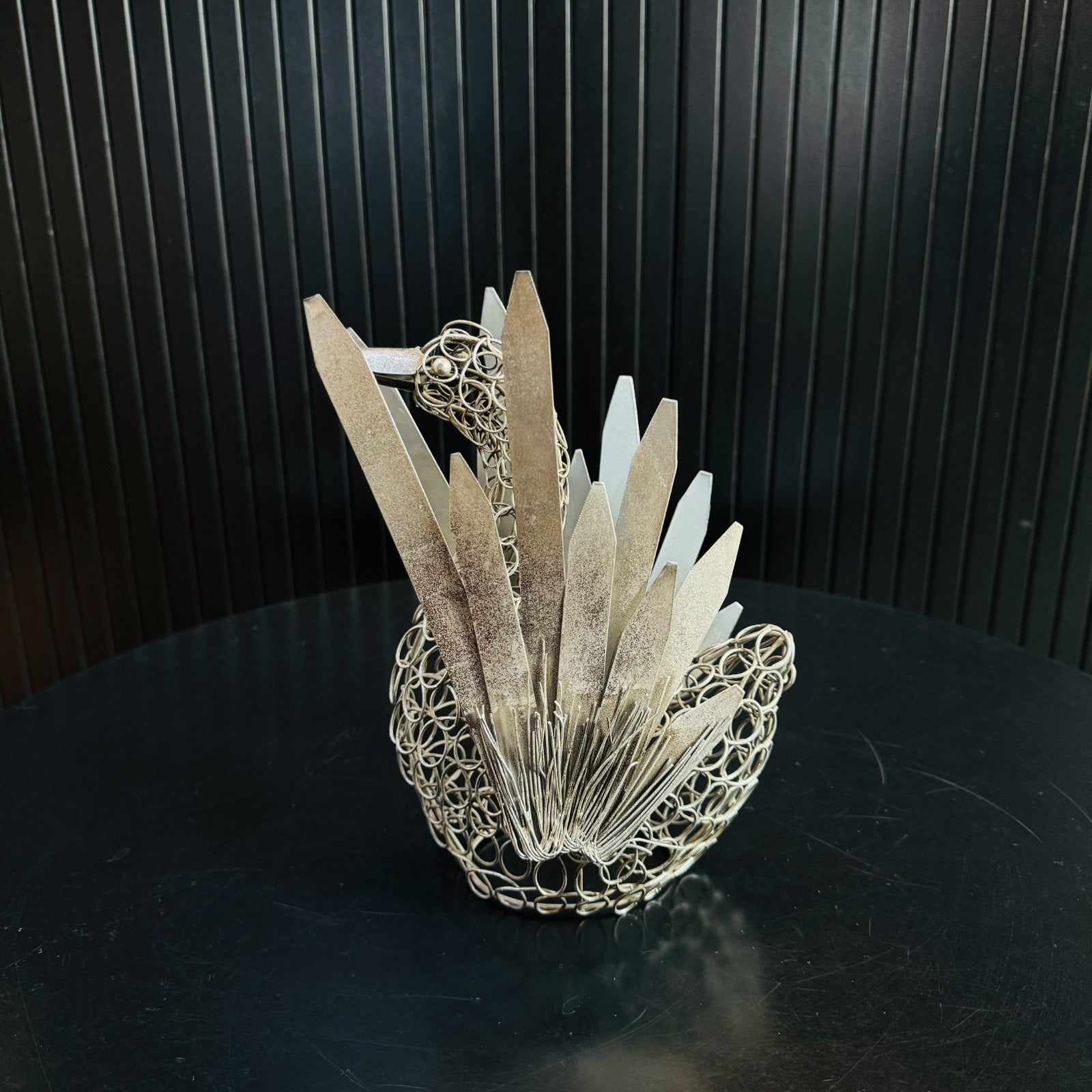 Metal Bird Showpiece