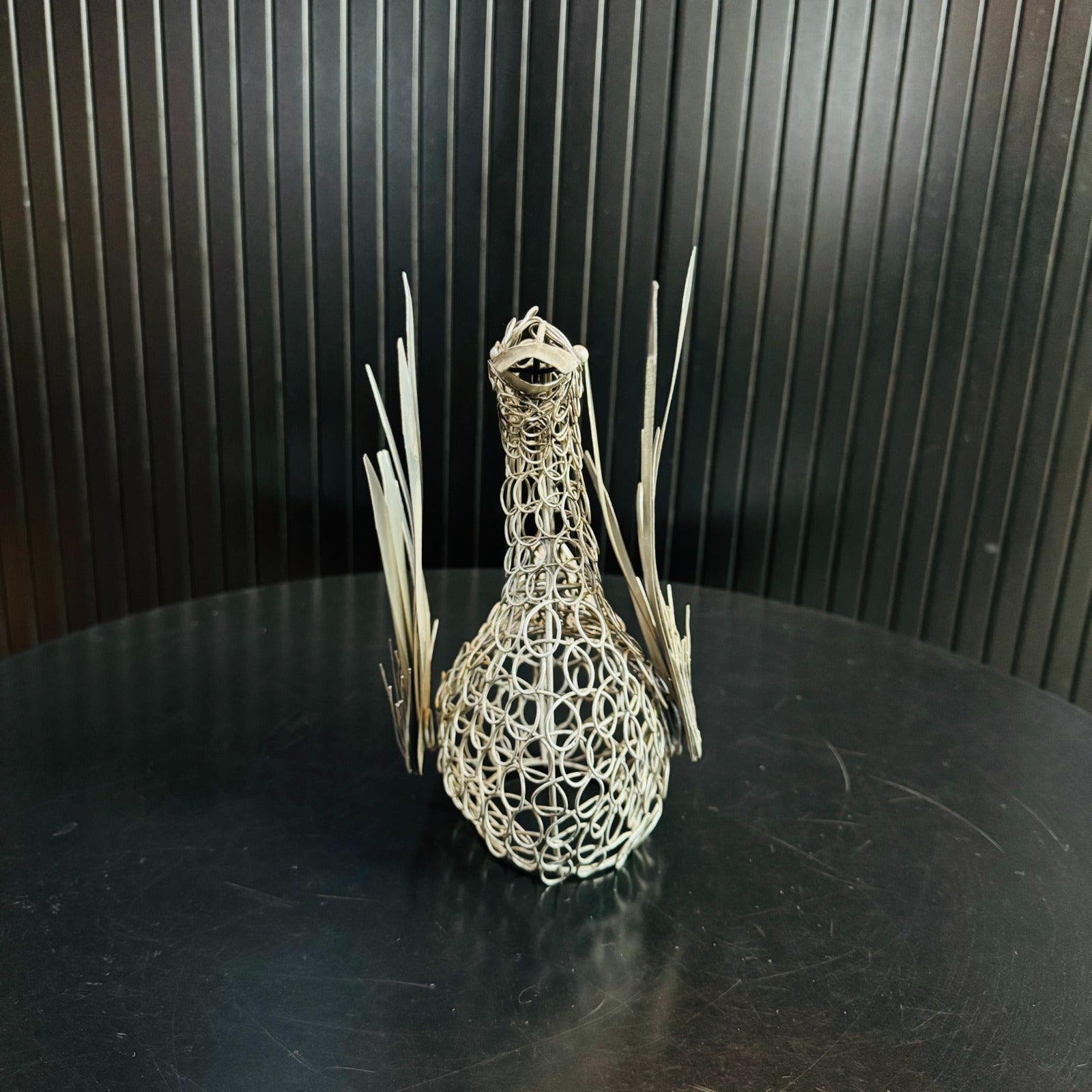 Metal Bird Showpiece