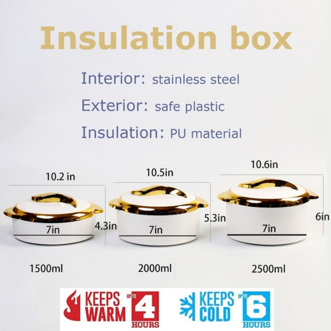 Food Warmer - 3 different size