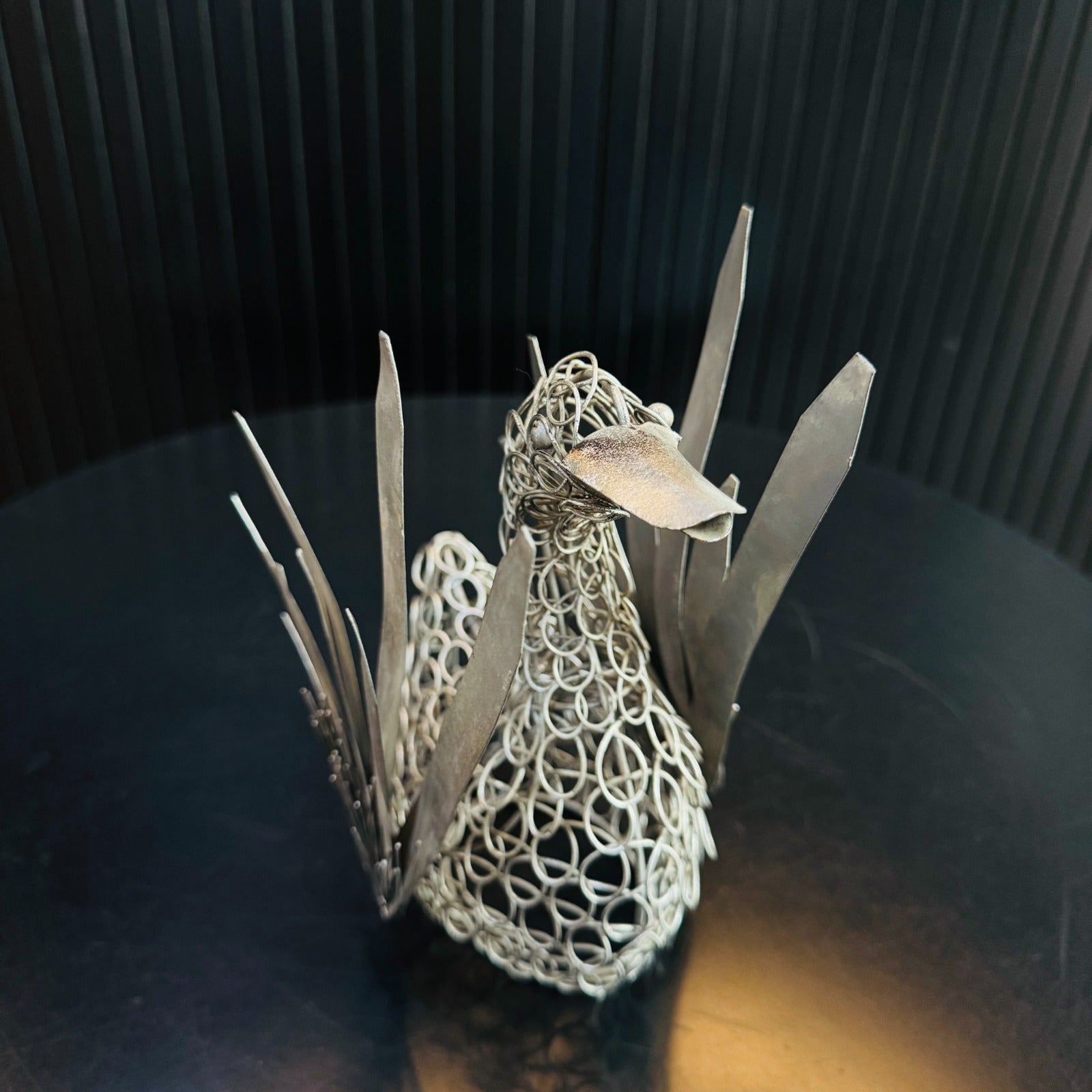 Metal Bird Showpiece