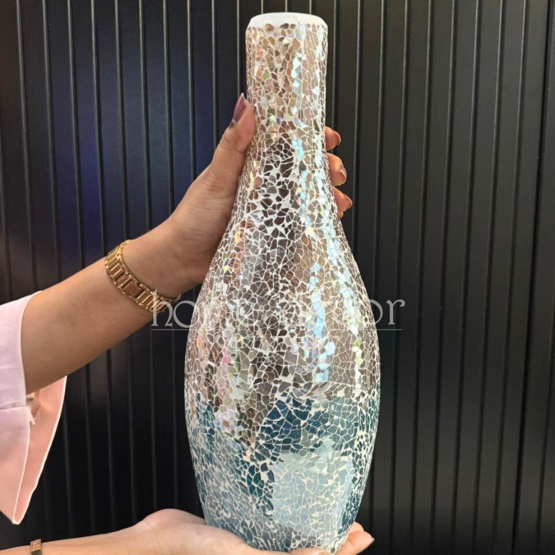 Speckled Pastel Bottle Vase
