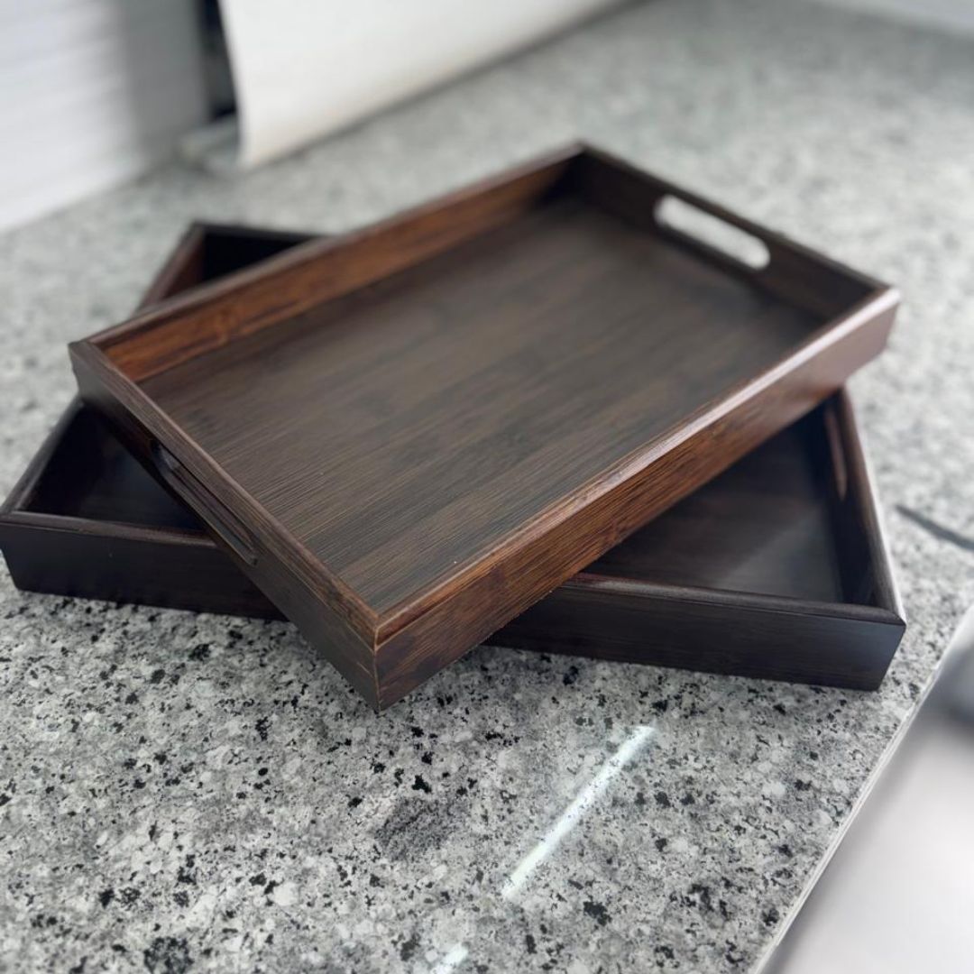 Wooden Tray Set- 2 different size