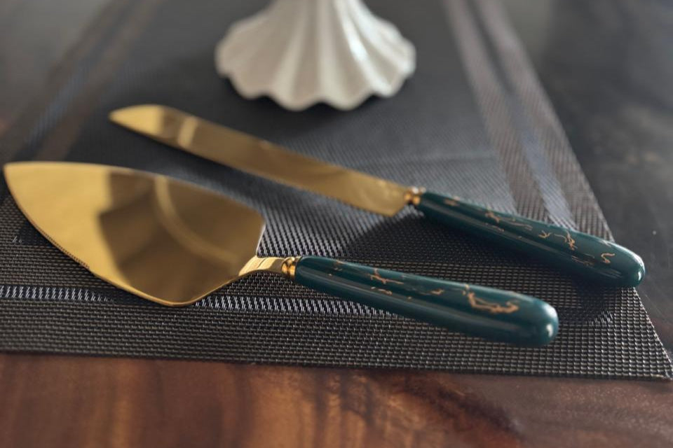 Cake Knife & Server 2 pcs set