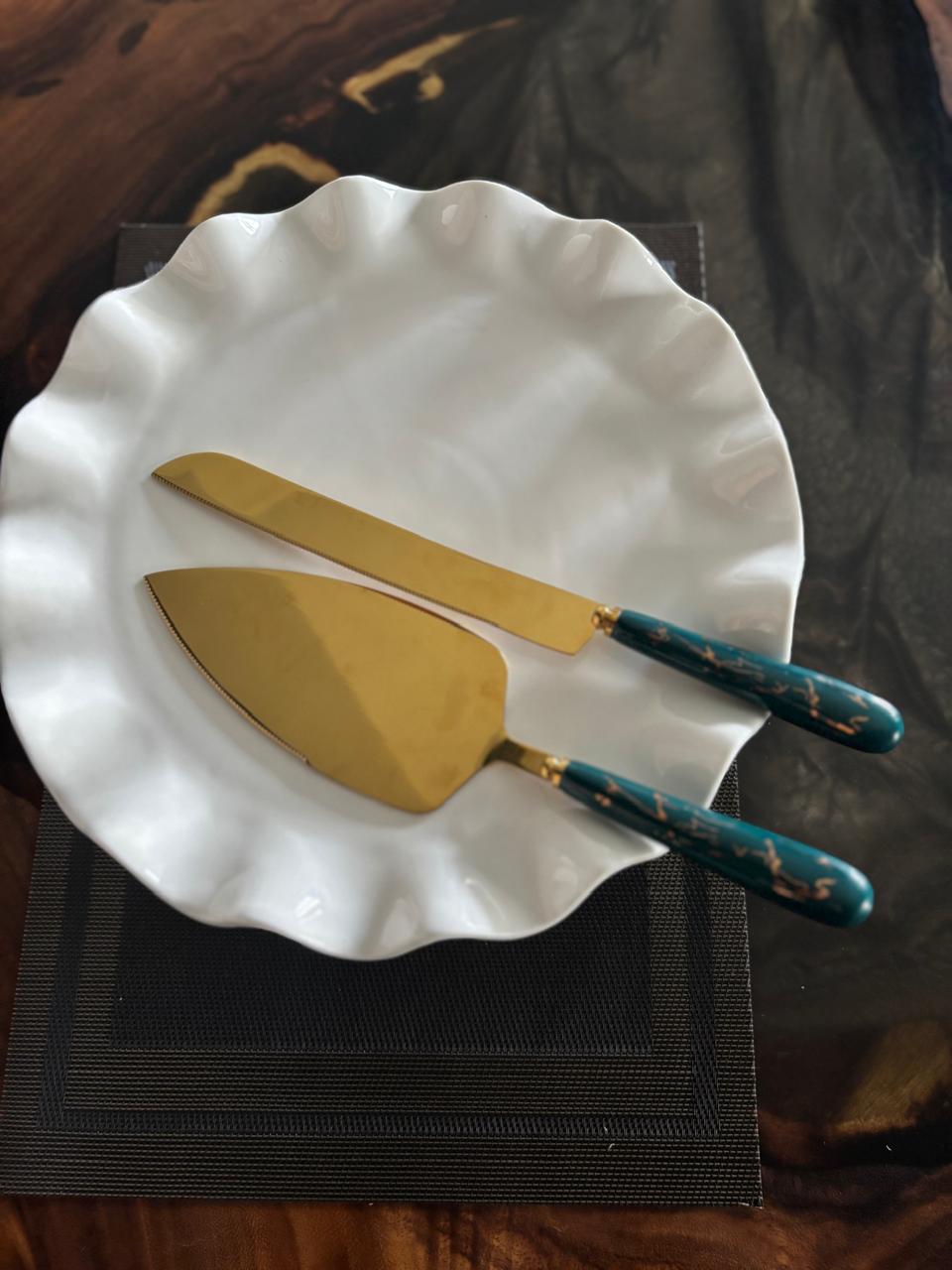 Cake Knife & Server 2 pcs set