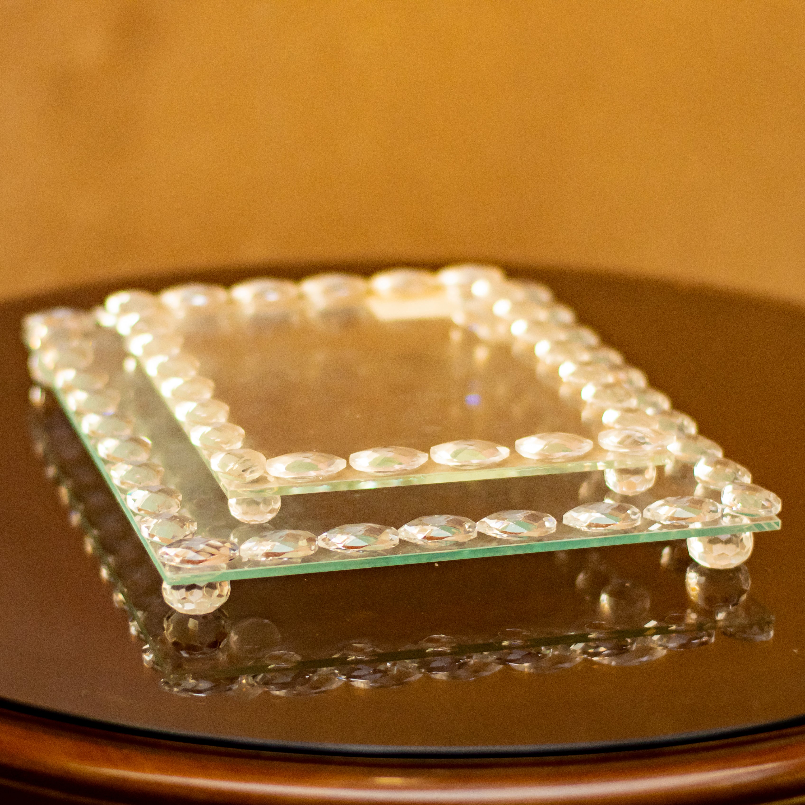 Decorative Glass Tray