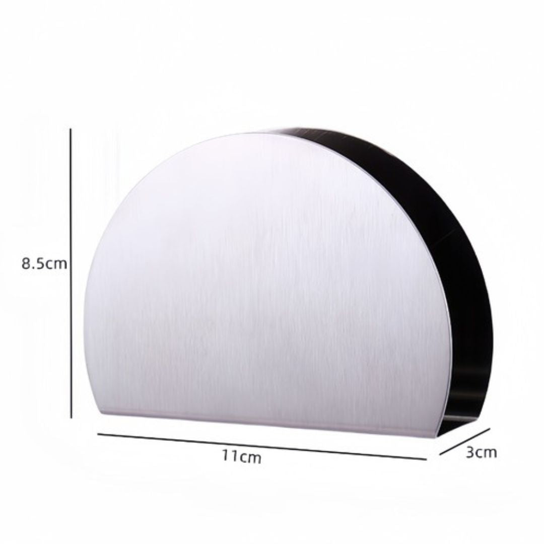 Modern & Stylish, Matte SS finish Semi-Circle Napkin Holder