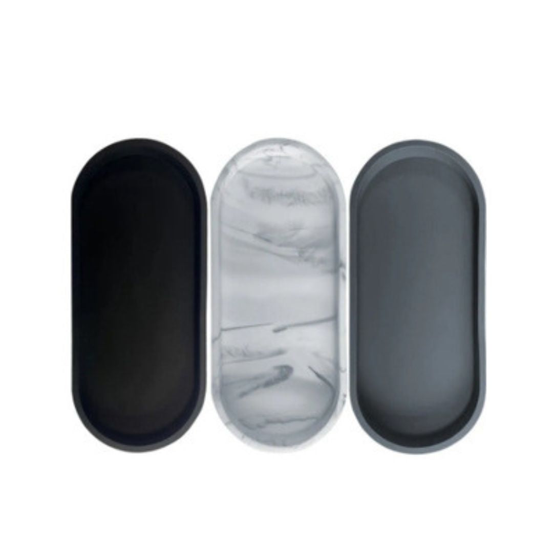 Multi Purpose Silicone Storage Tray- 3 different colors