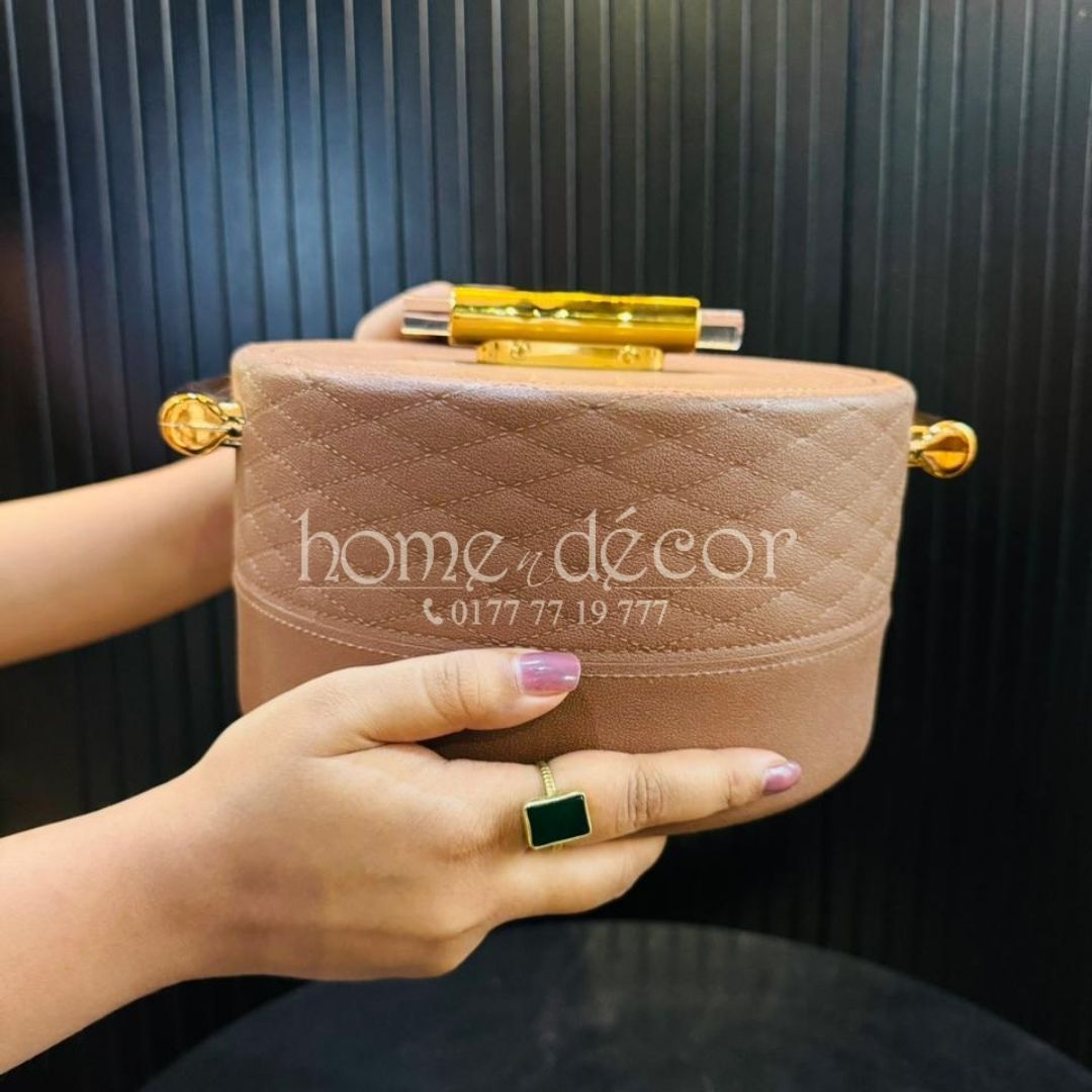 Keep Food Warm Hot Pots - Brown Woven Leather  Look 3 different size