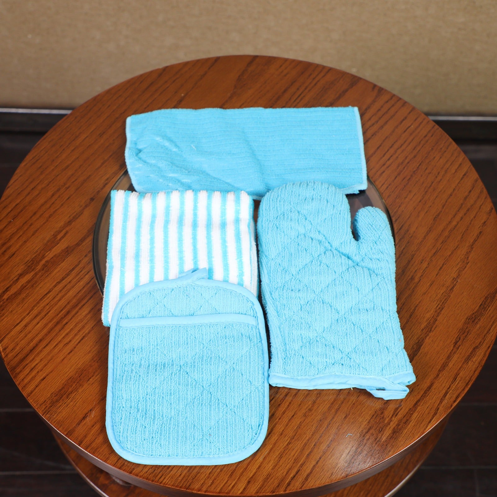 Kitchen mitt & towel set