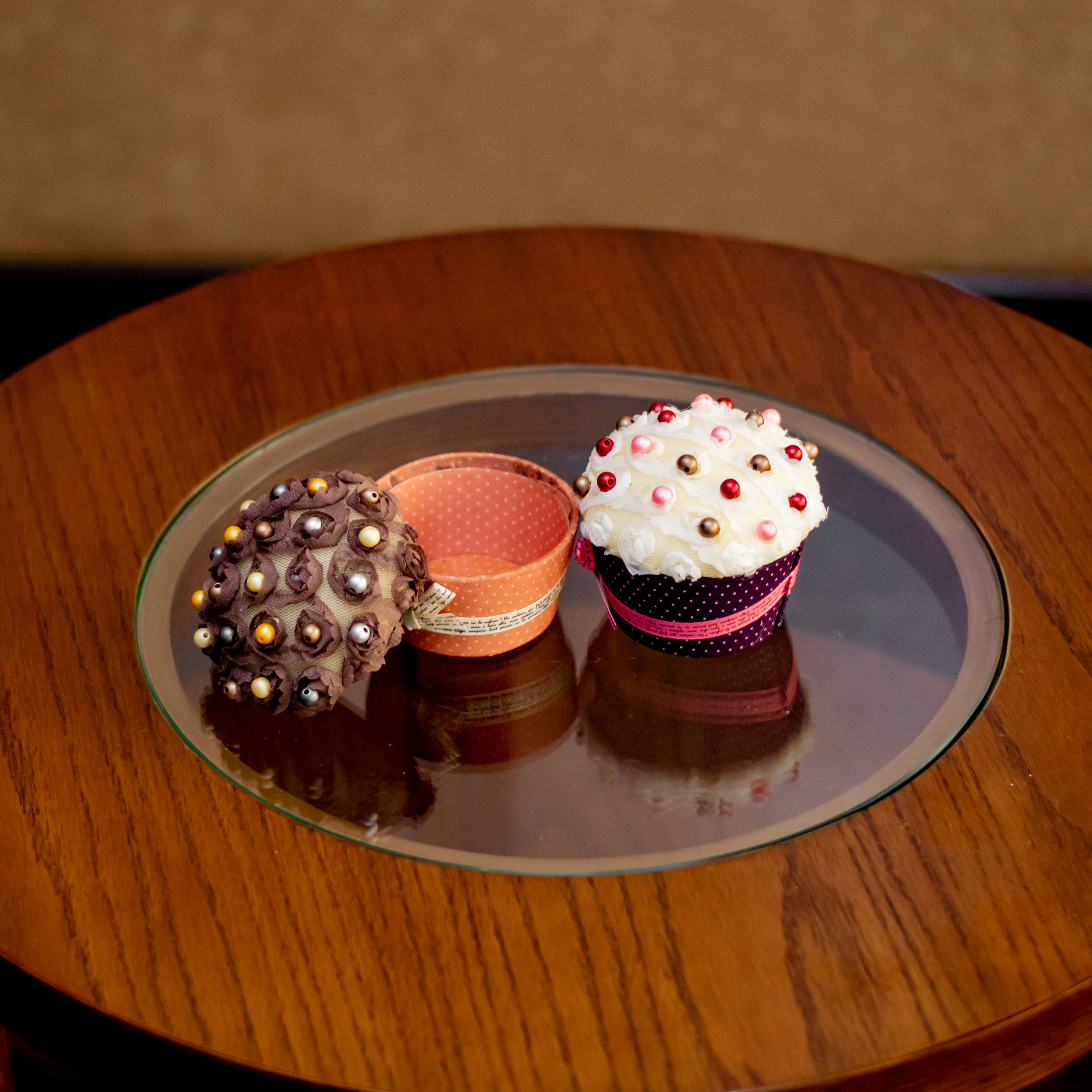 Cupcake Shaped Jewelry Box