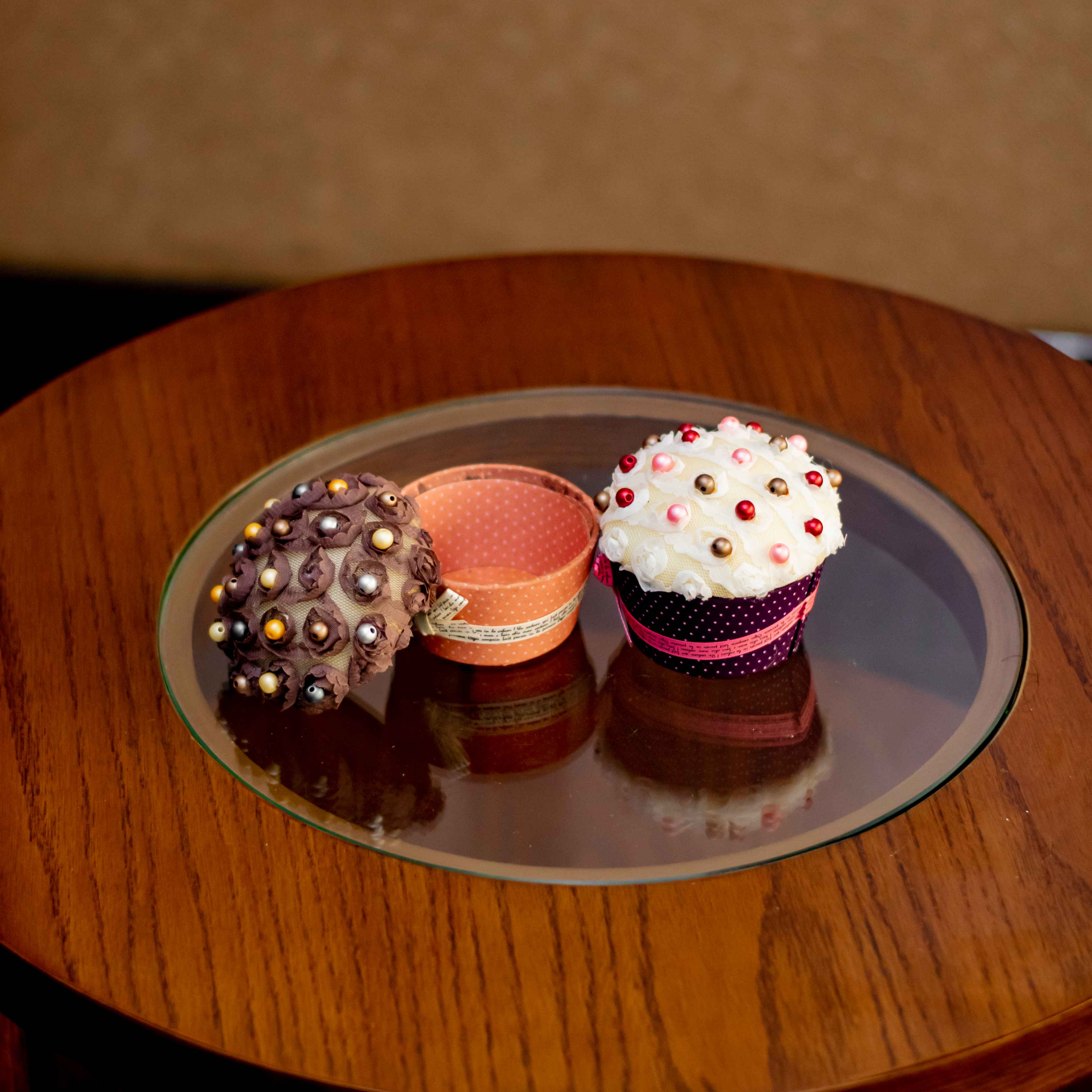 Cupcake Shaped Jewelry Box