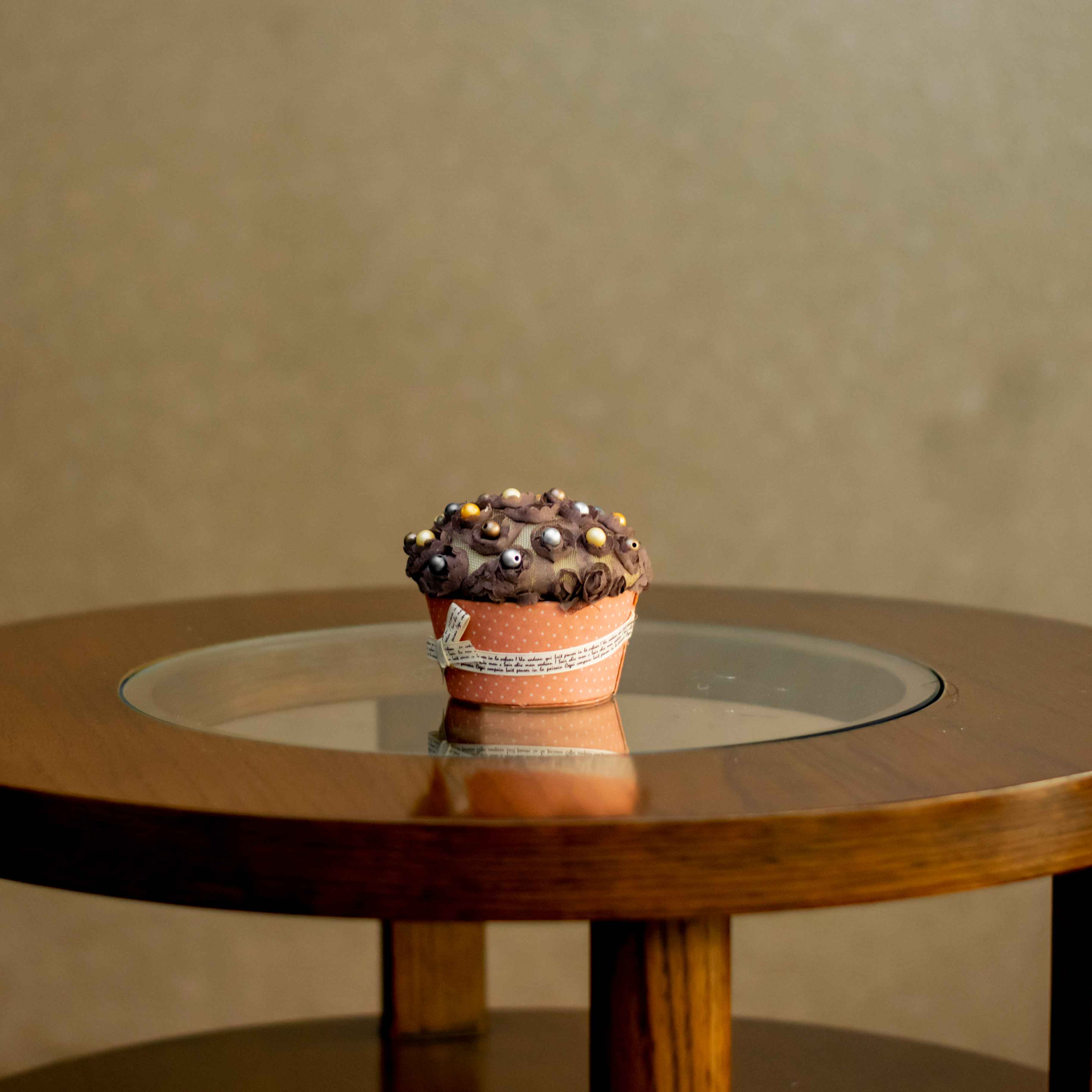 Cupcake Shaped Jewelry Box