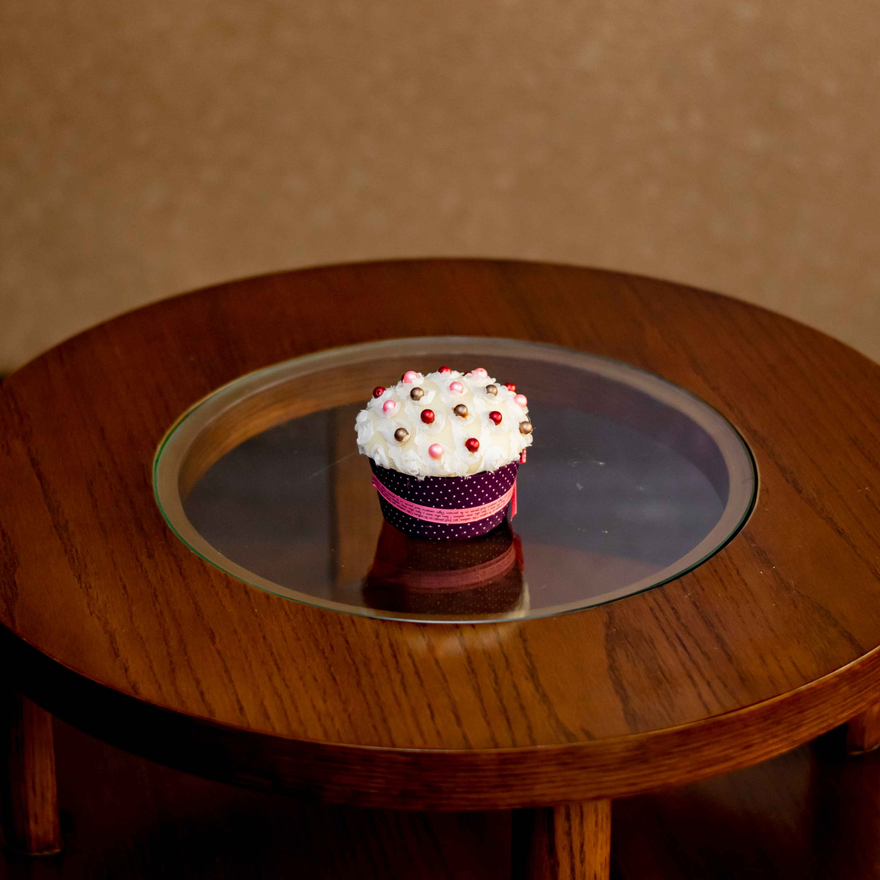 Cupcake Shaped Jewelry Box