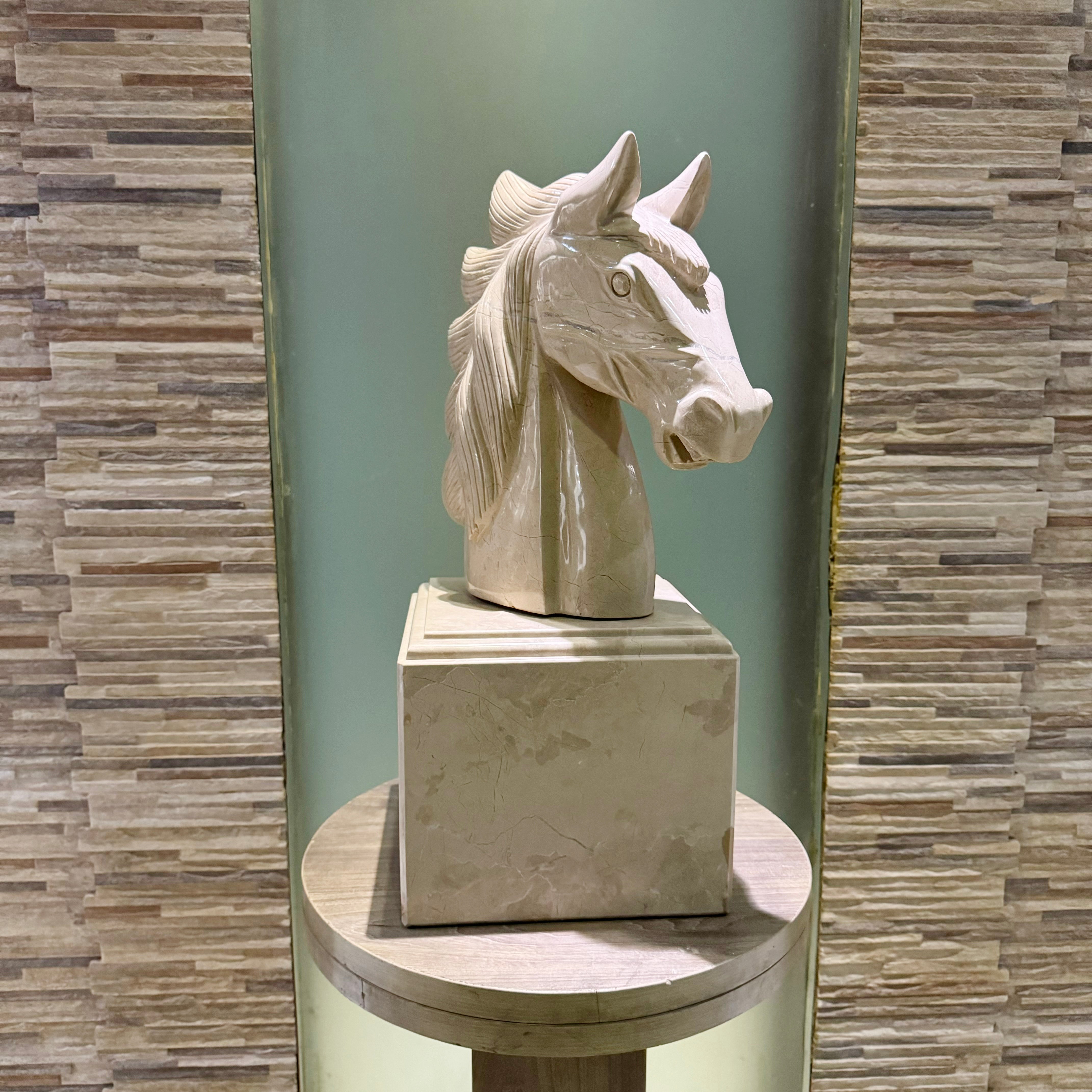 Horse Head Sculpture