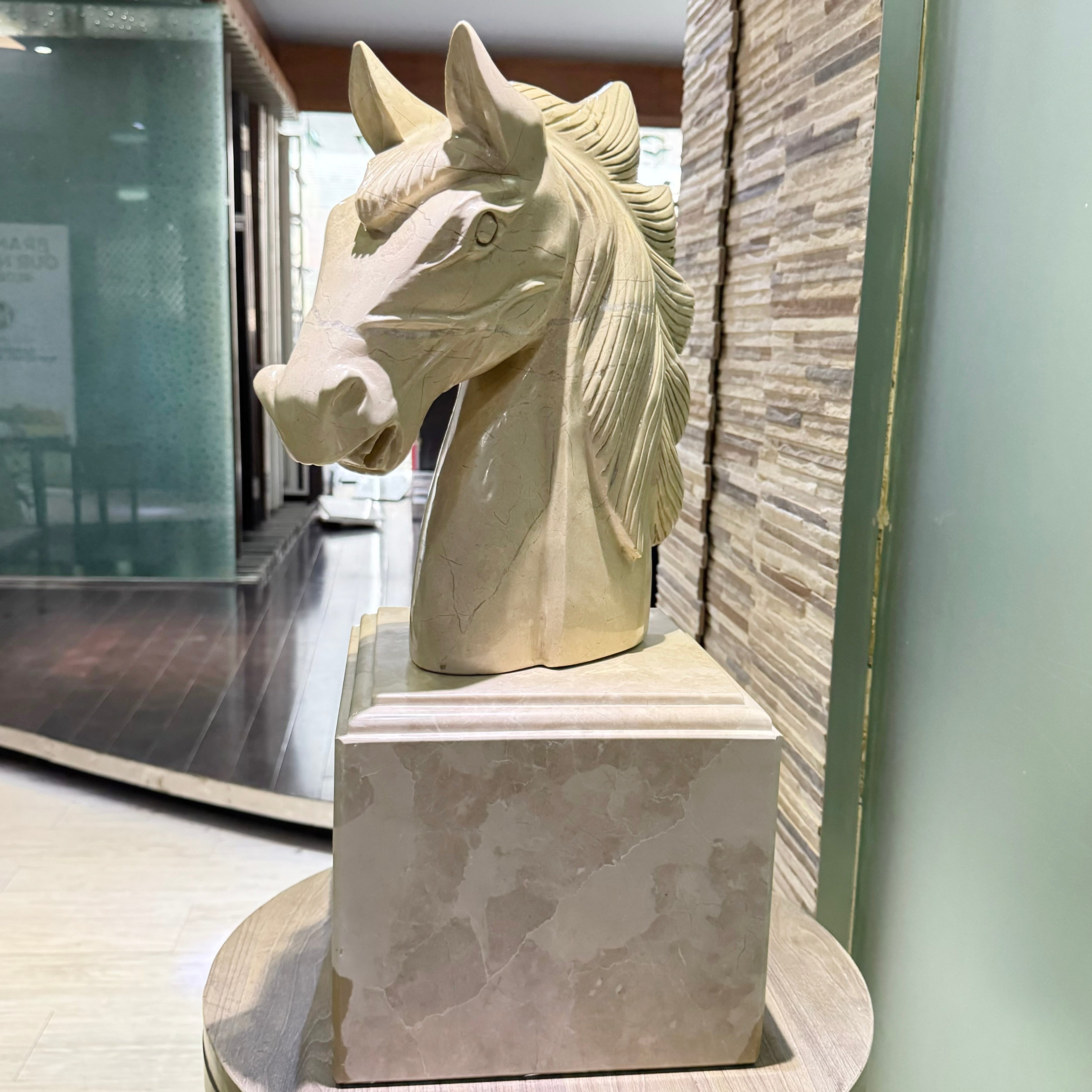 Horse Head Sculpture