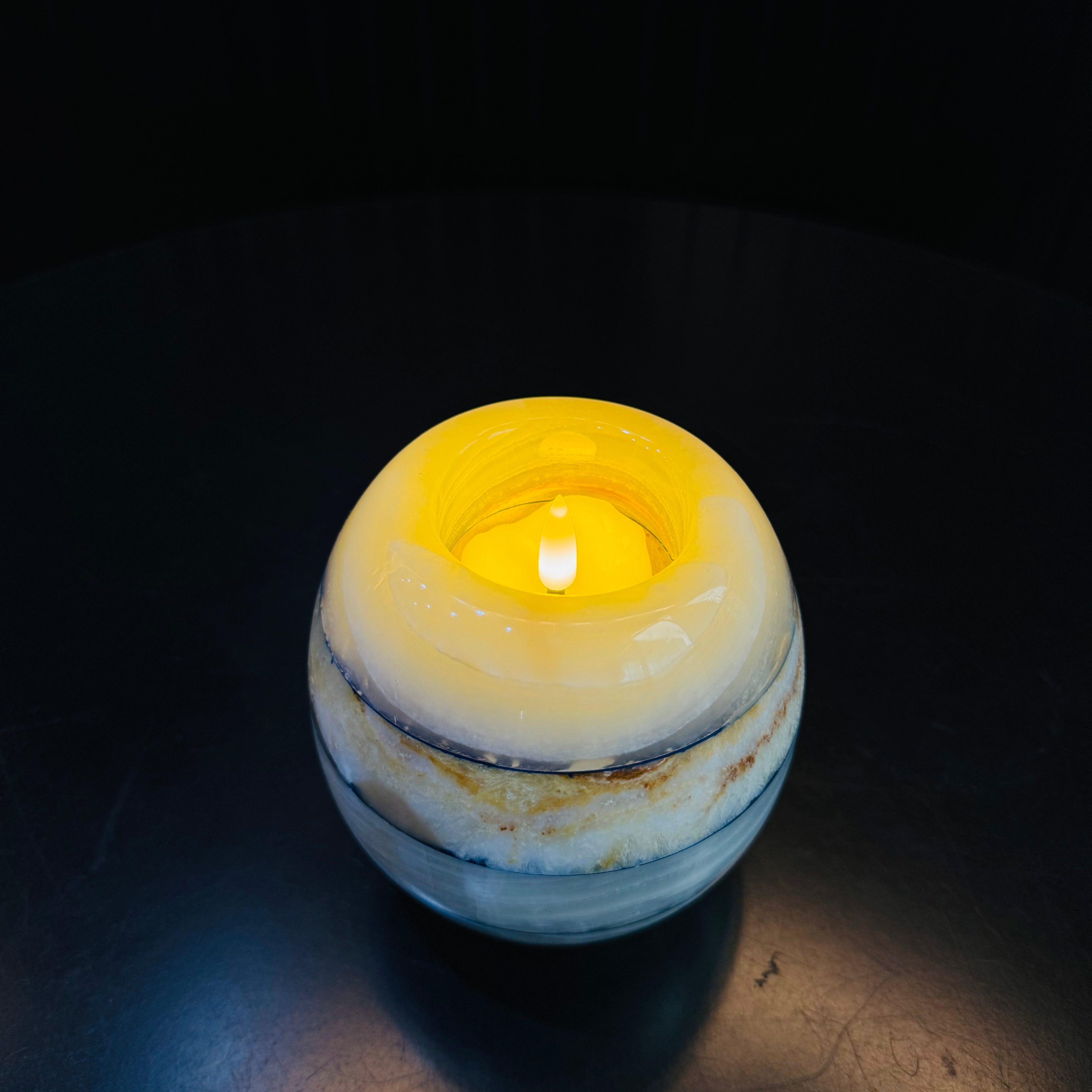 Marble Candle Holder