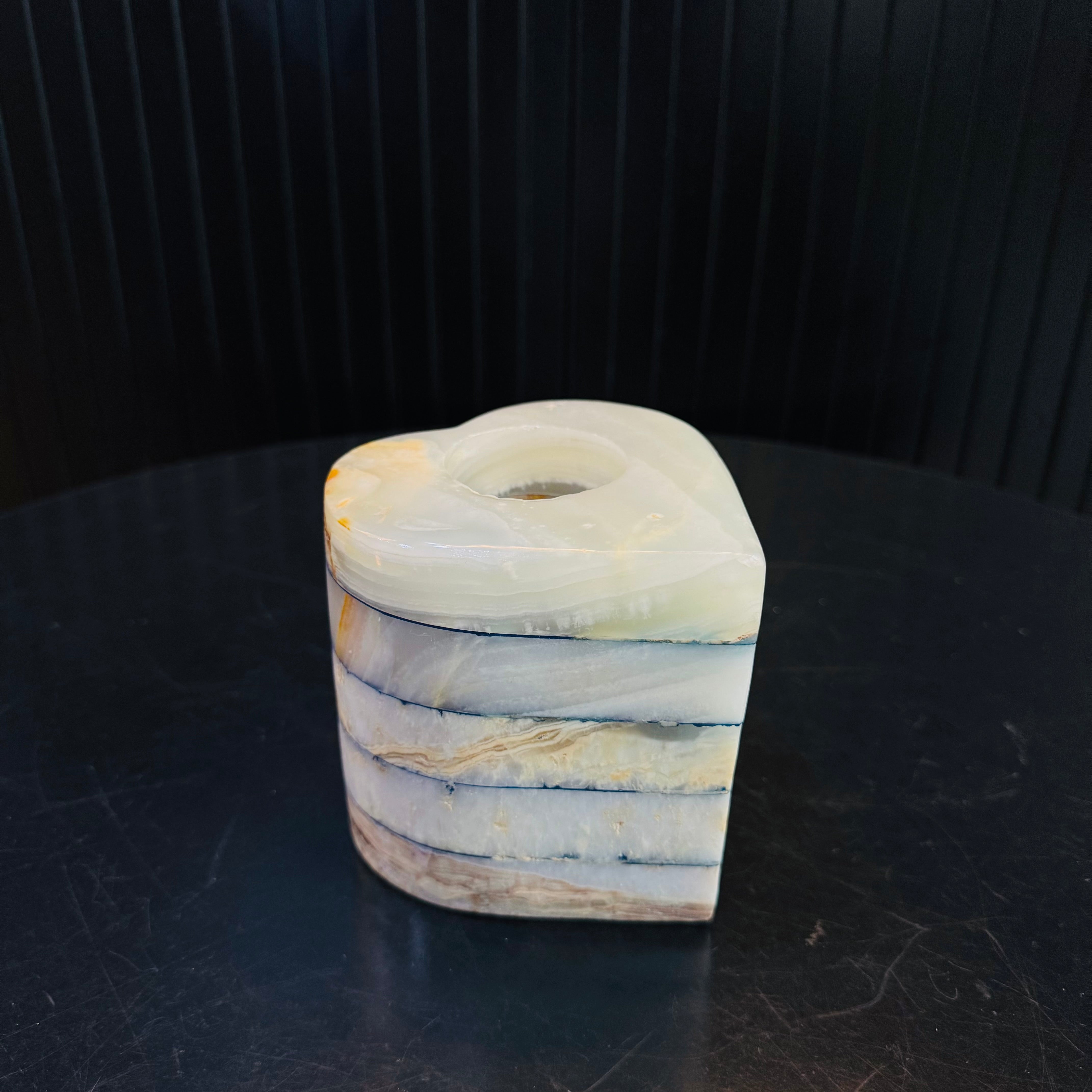 Marble Candle Holder