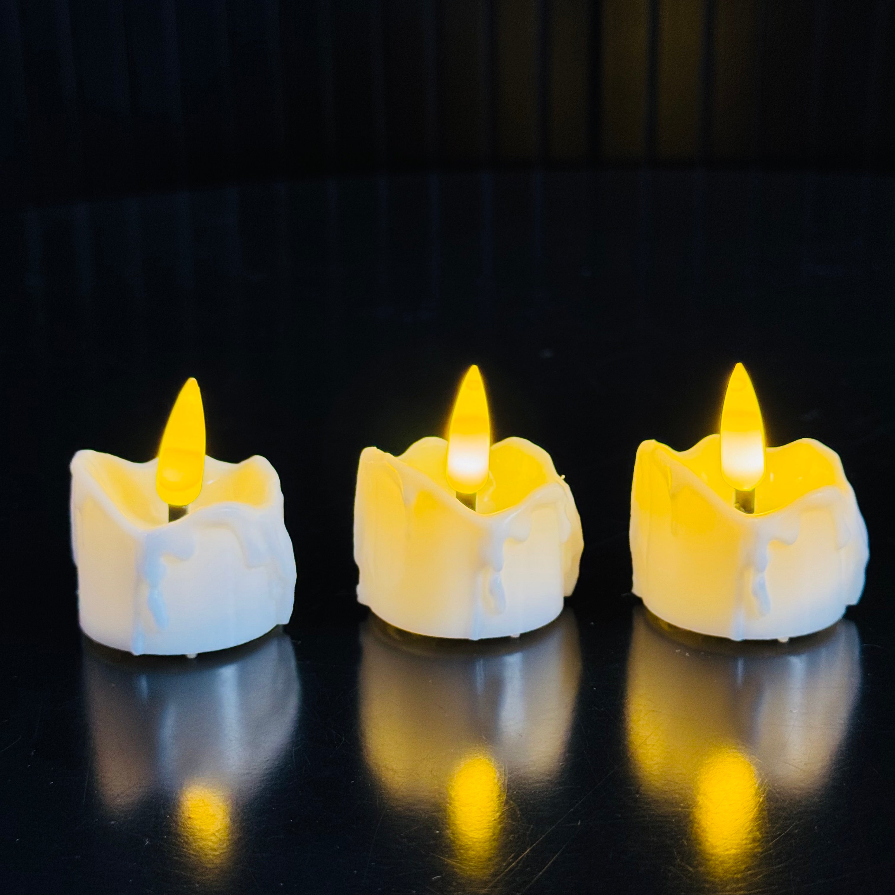 T- Light Candle - Battery operated 3 pcs set