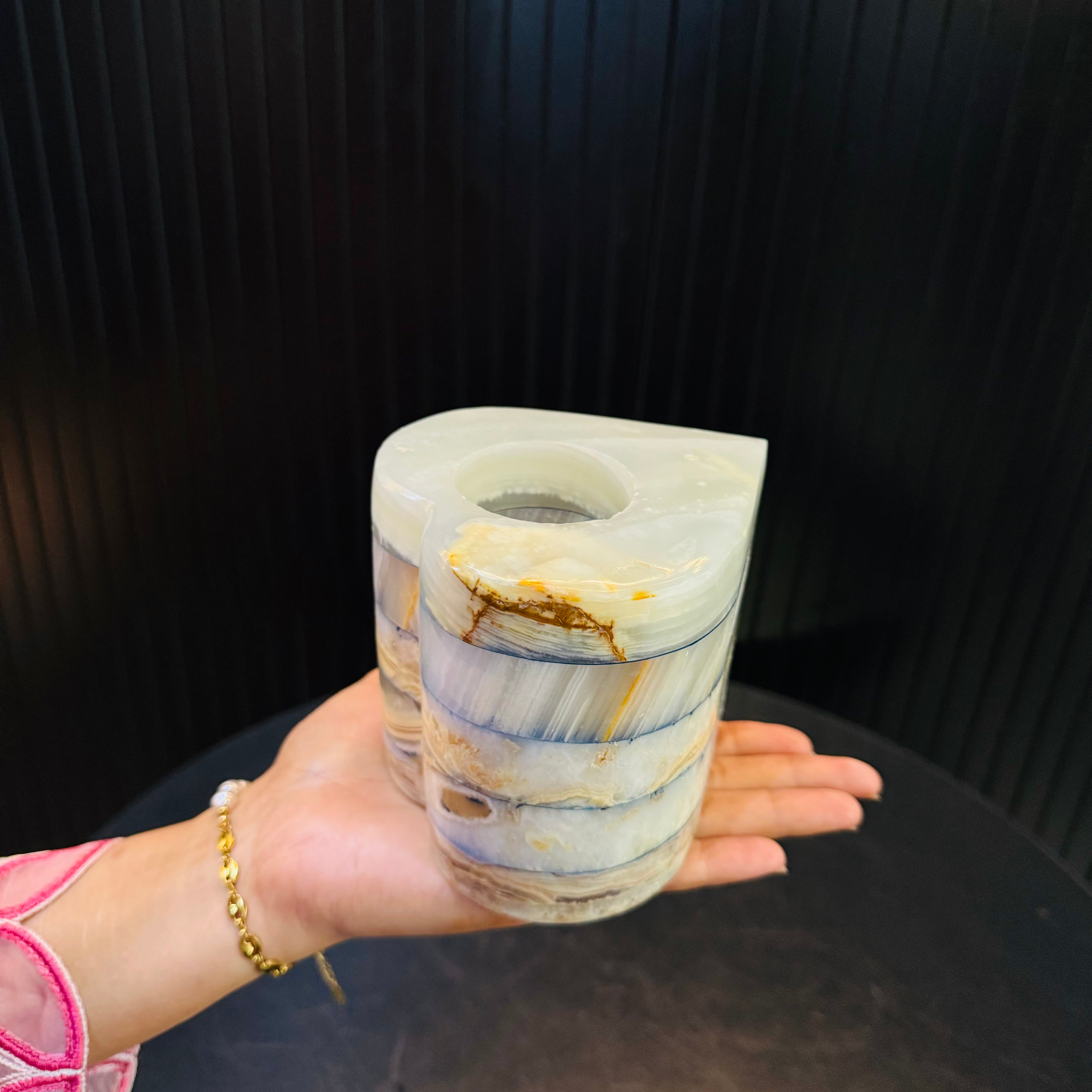 Marble Candle Holder