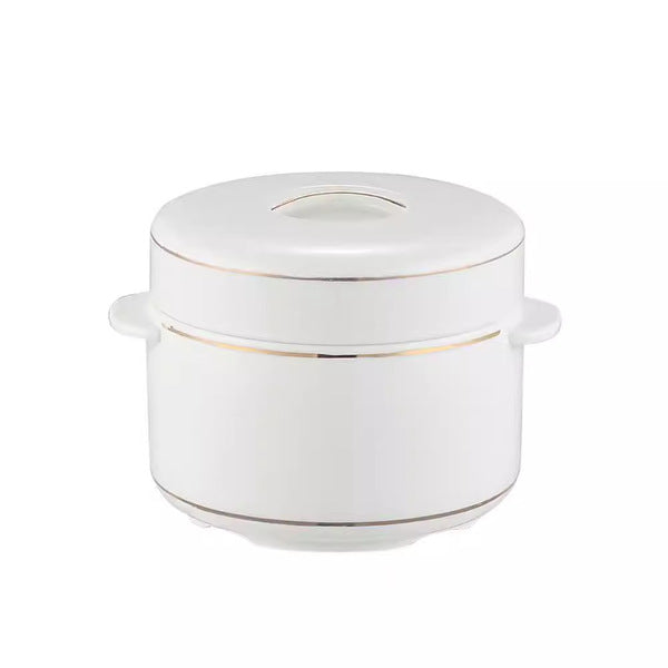 Ceramic double-lidded bowl