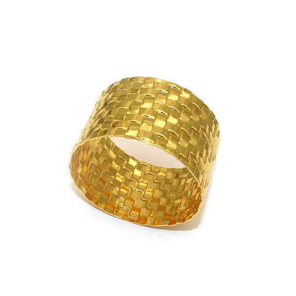 Golden & Silver Golden Rings Pati 6 pcs set