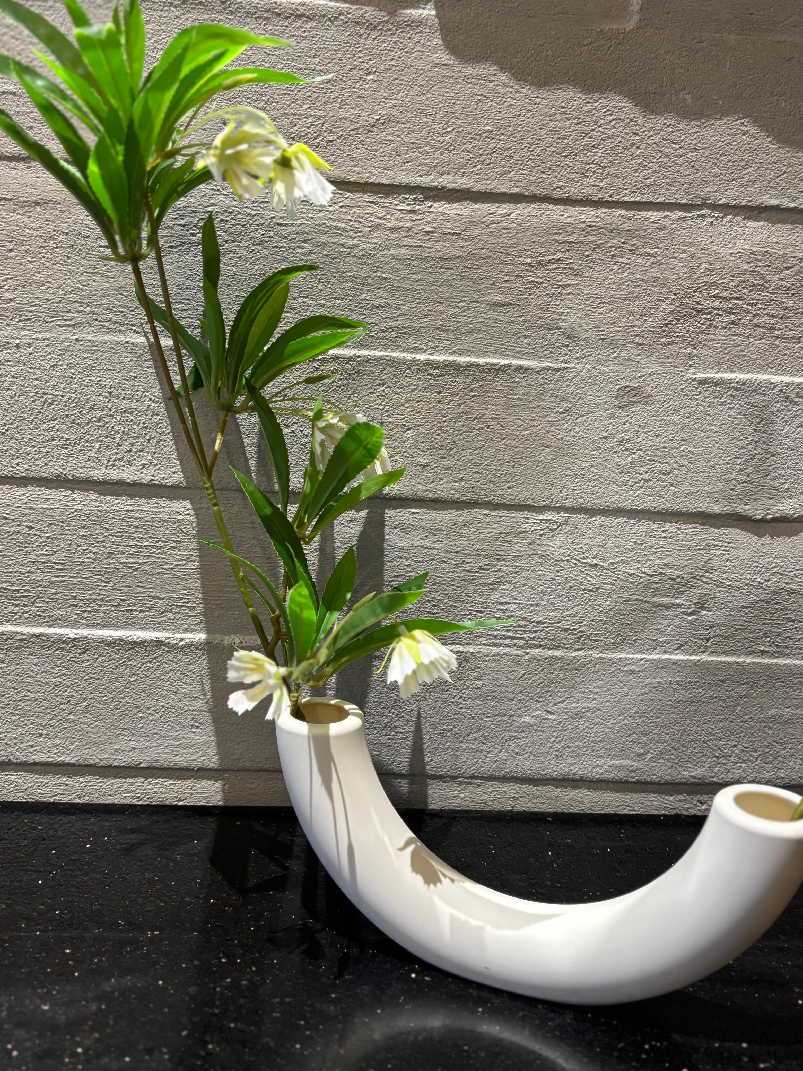 Tube Vase & Flower Stem