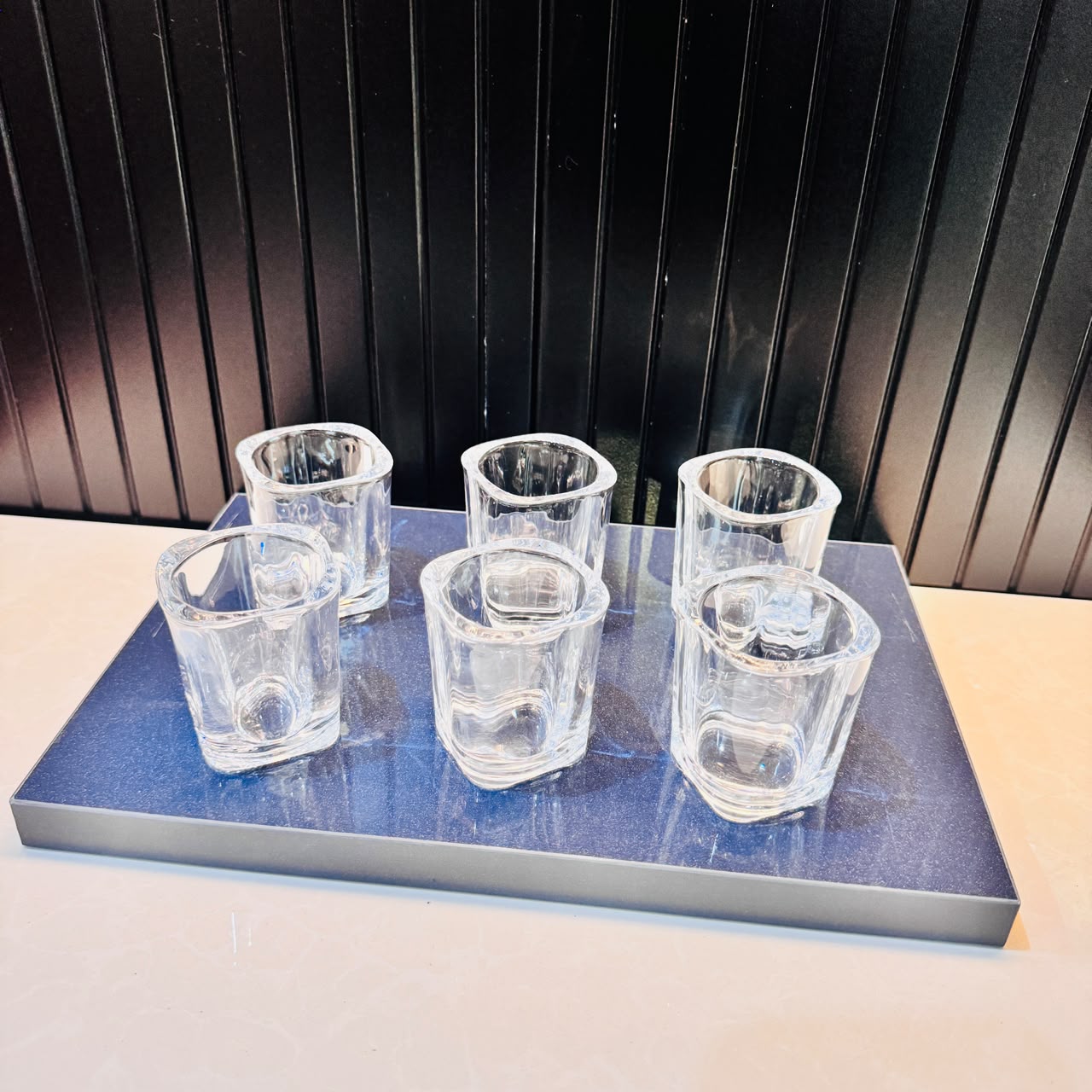 Squarish Shot Glass 6 pcs set