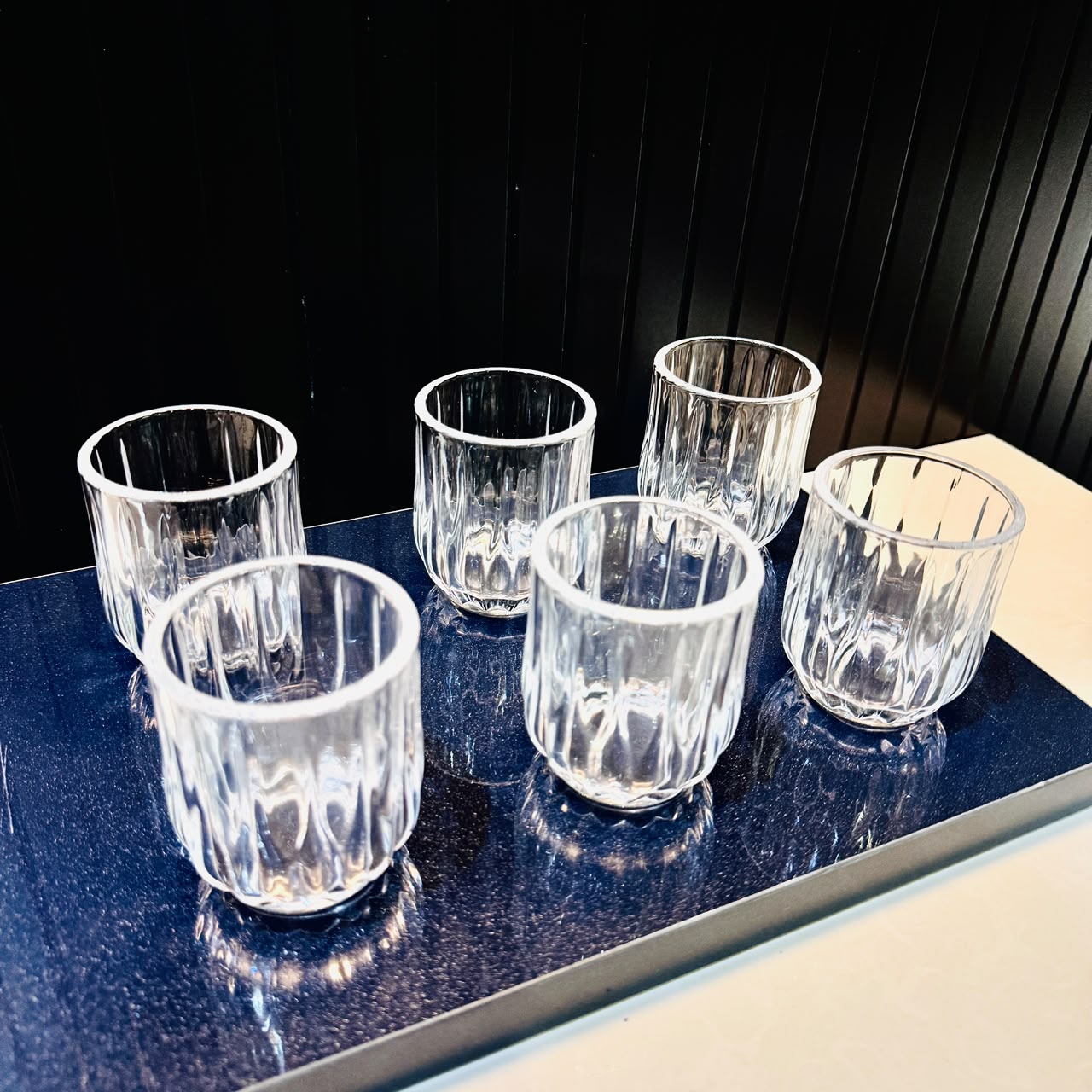 Patterned Shot Glass 6 pcs set