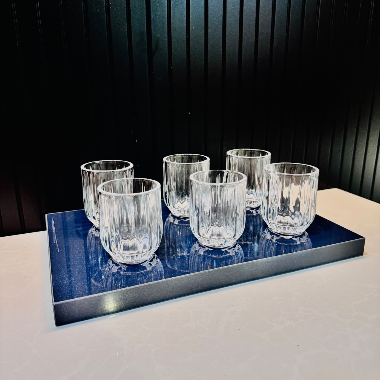 Patterned Shot Glass 6 pcs set