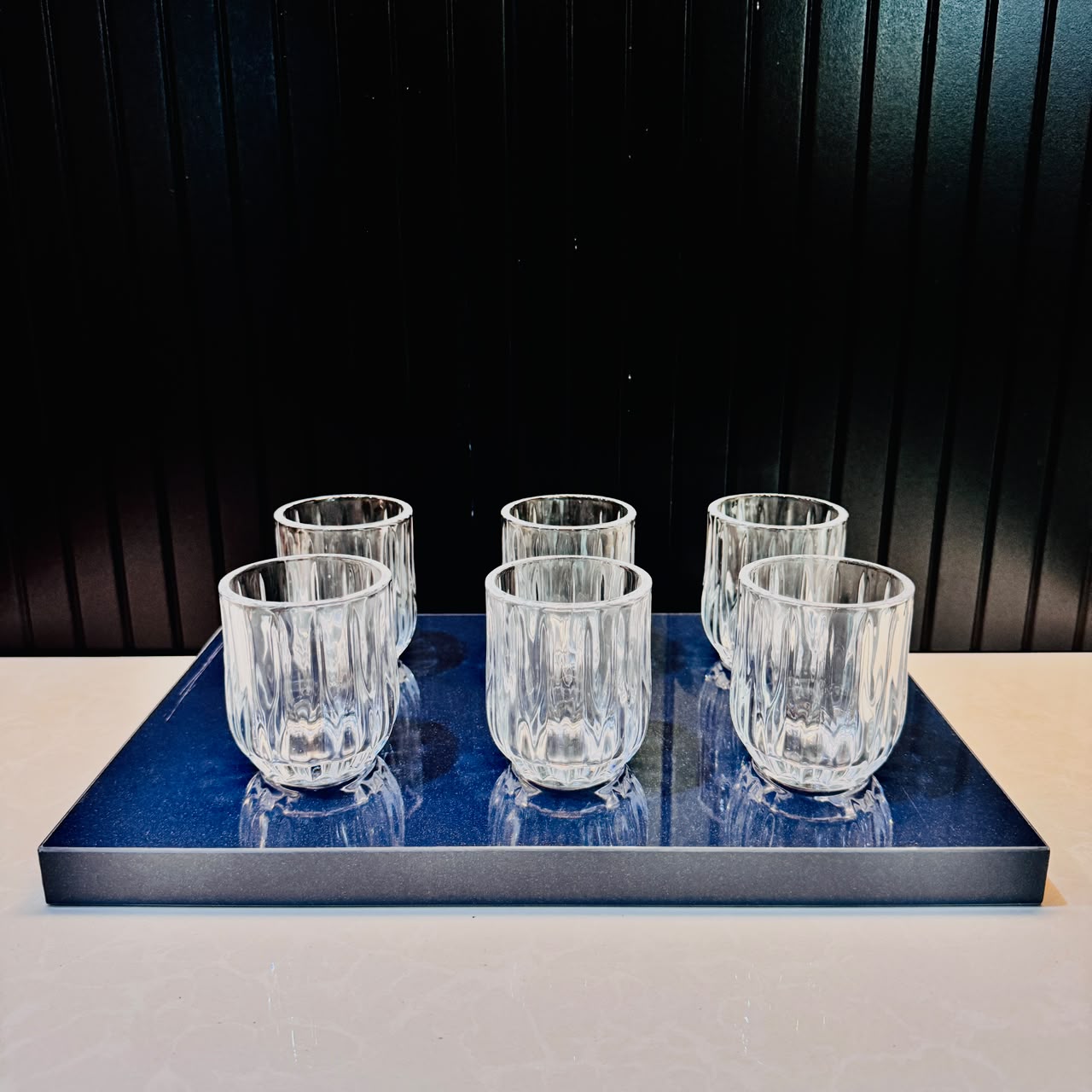 Patterned Shot Glass 6 pcs set