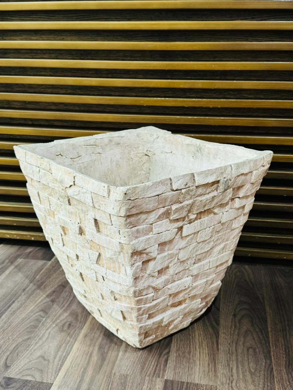 Plant Holder In Brick Theme- 15"