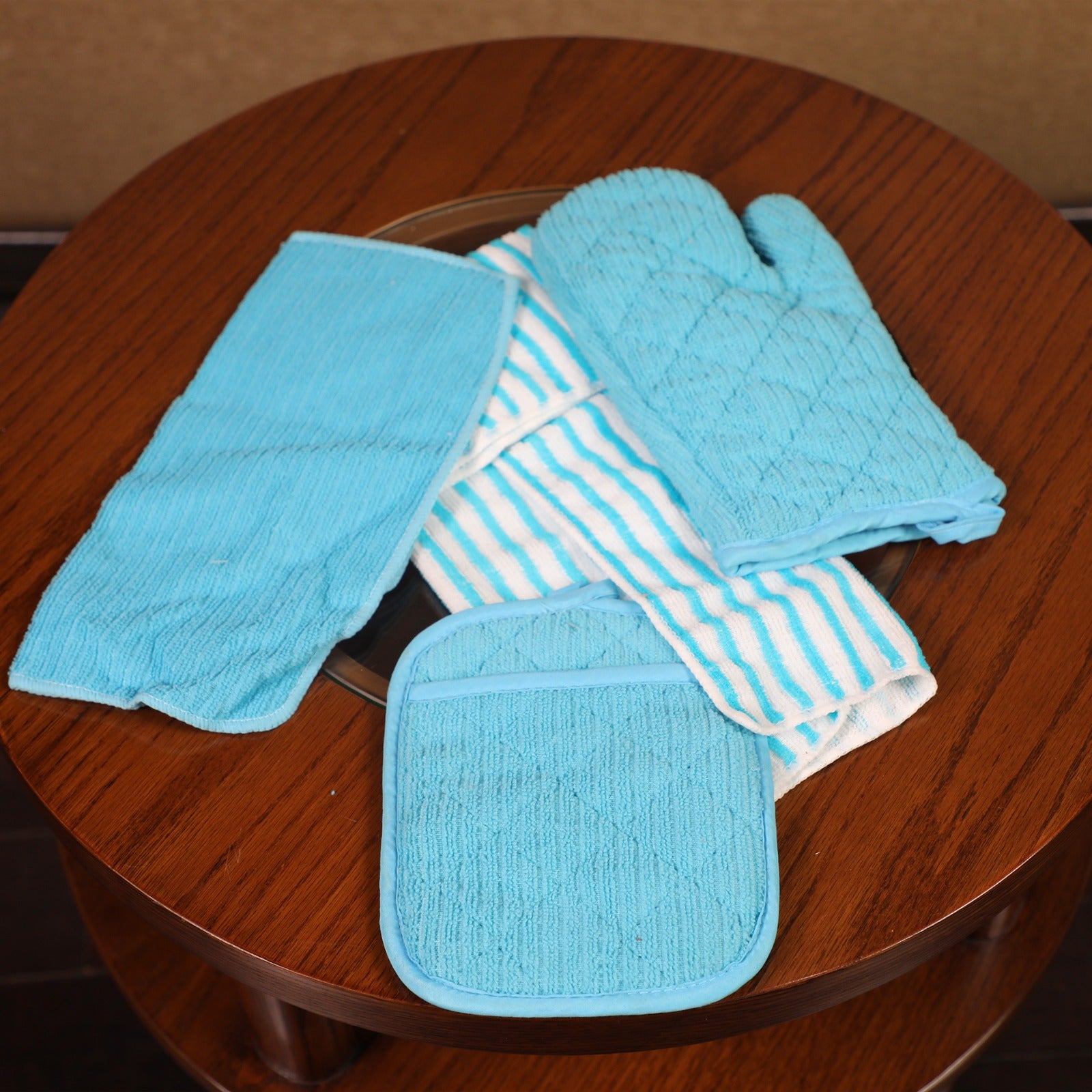 Kitchen mitt & towel set